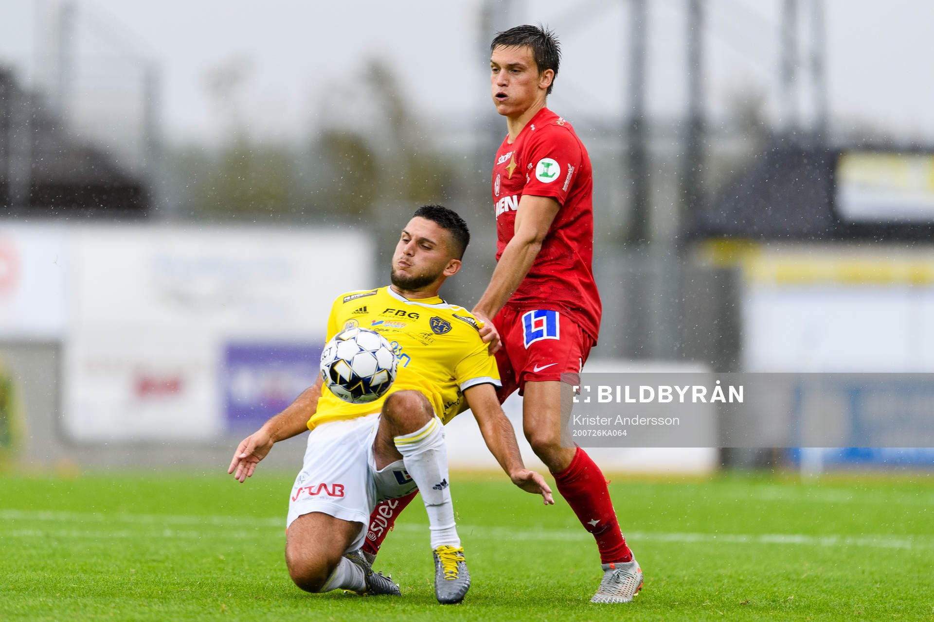 Falkenbergs Edi Sylisufaj och IFK Norrköpings Rasmus