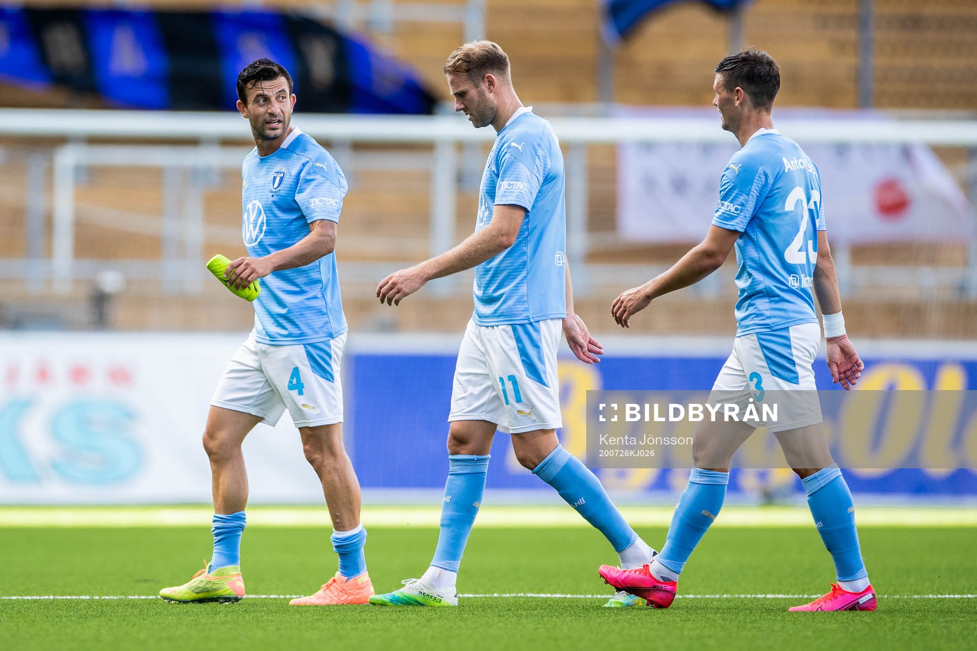 Malmö FFs Behrang Safari, Ola Toivonen och Marcus