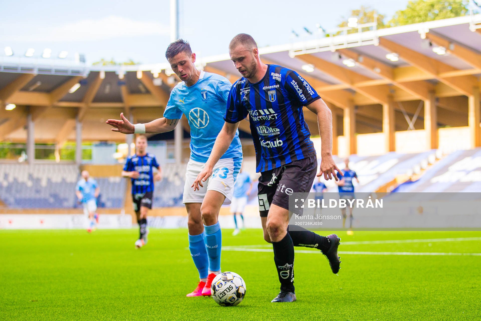Malmö FFs Marcus Antonsson och Sirius Daniel Jarl