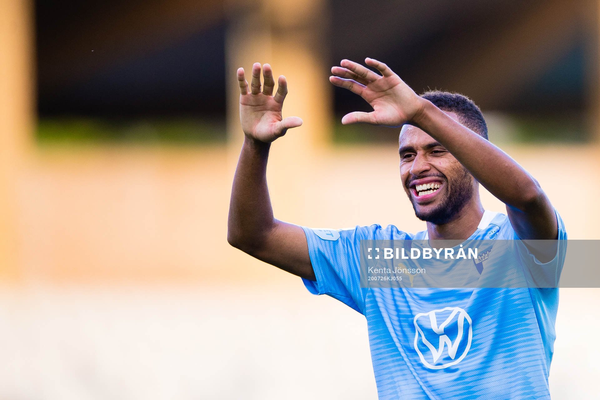 Malmö FFs Isaac Kiese Thelin jublar