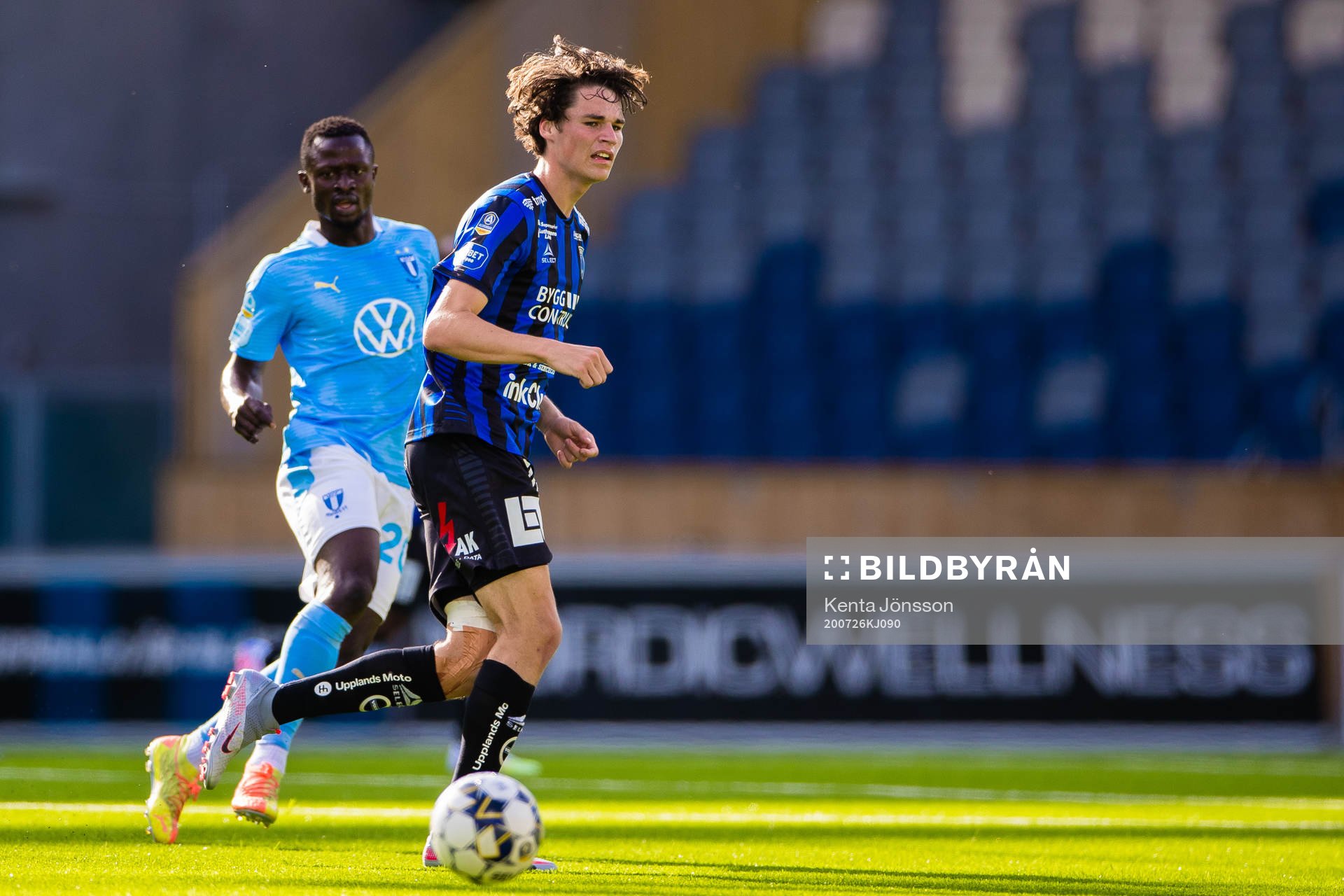 Malmö FFs Bonke Innocent och Sirius Jamie Roche