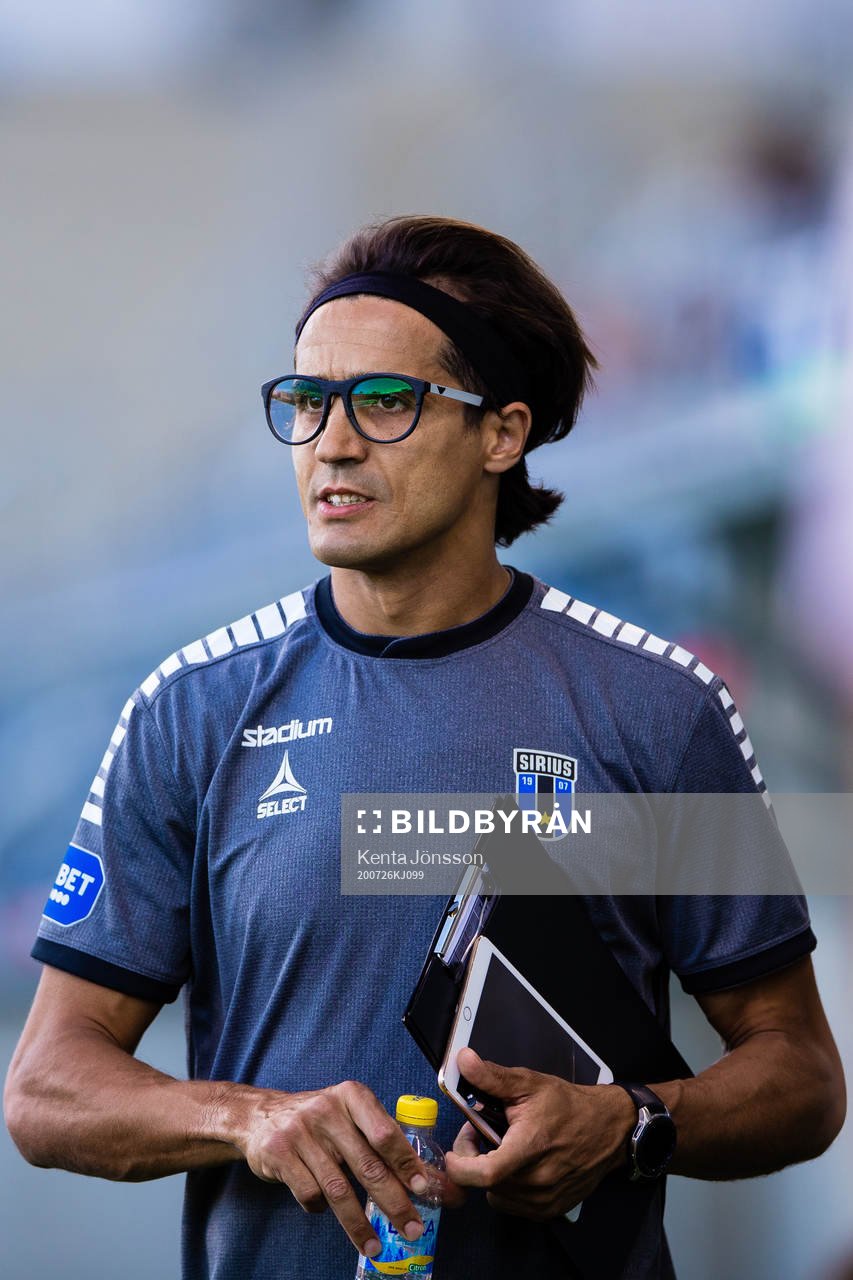 Sirius målvaktstränare Karim Fegrouch