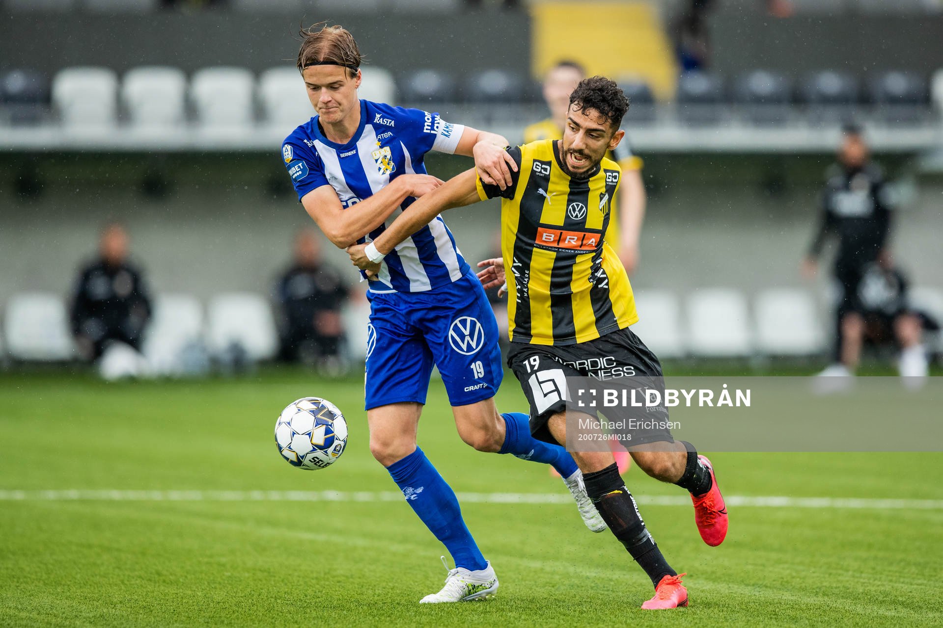 IFK Göteborgs August Erlingmark och Häckens Daleho