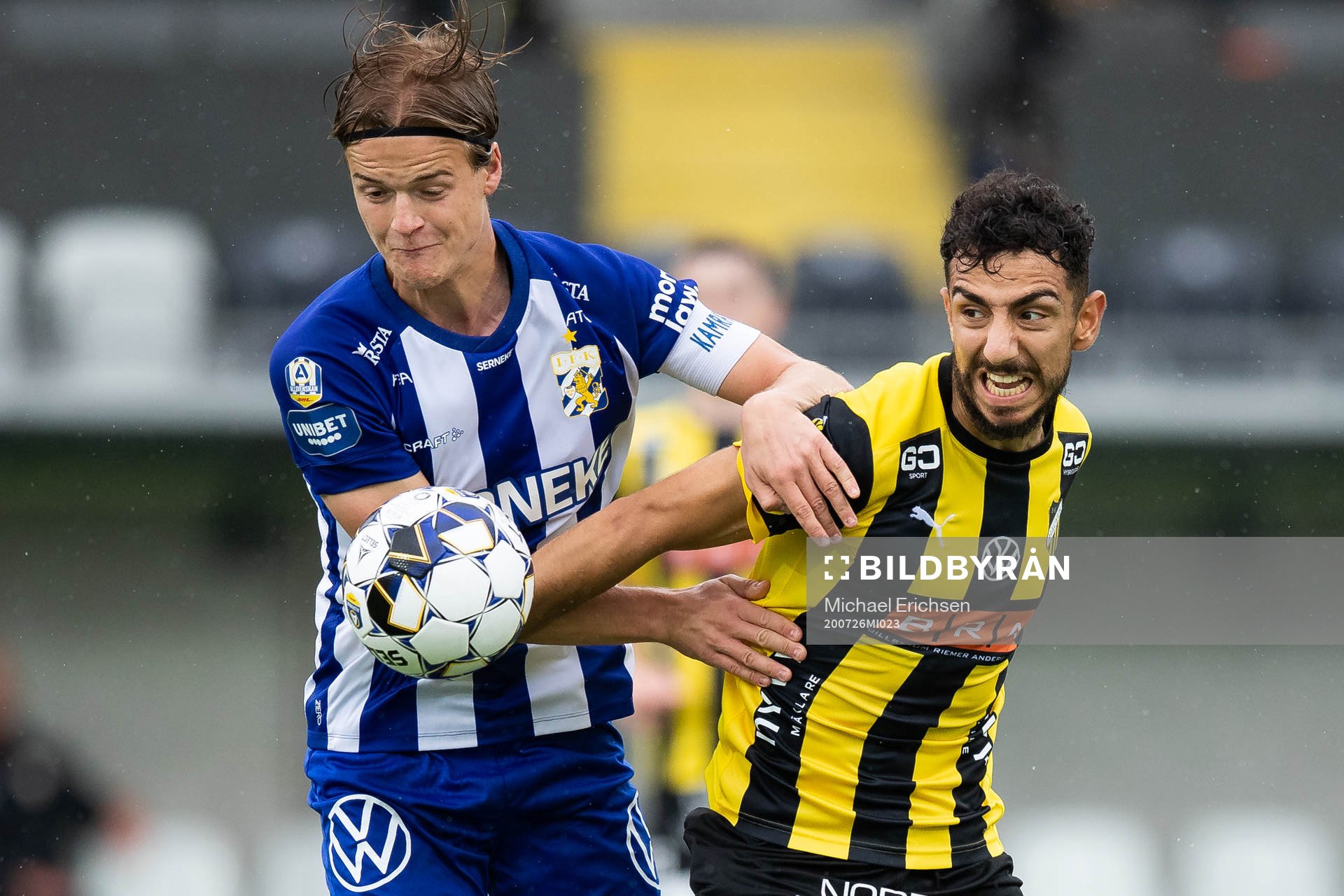 IFK Göteborgs August Erlingmark och Häckens Daleho