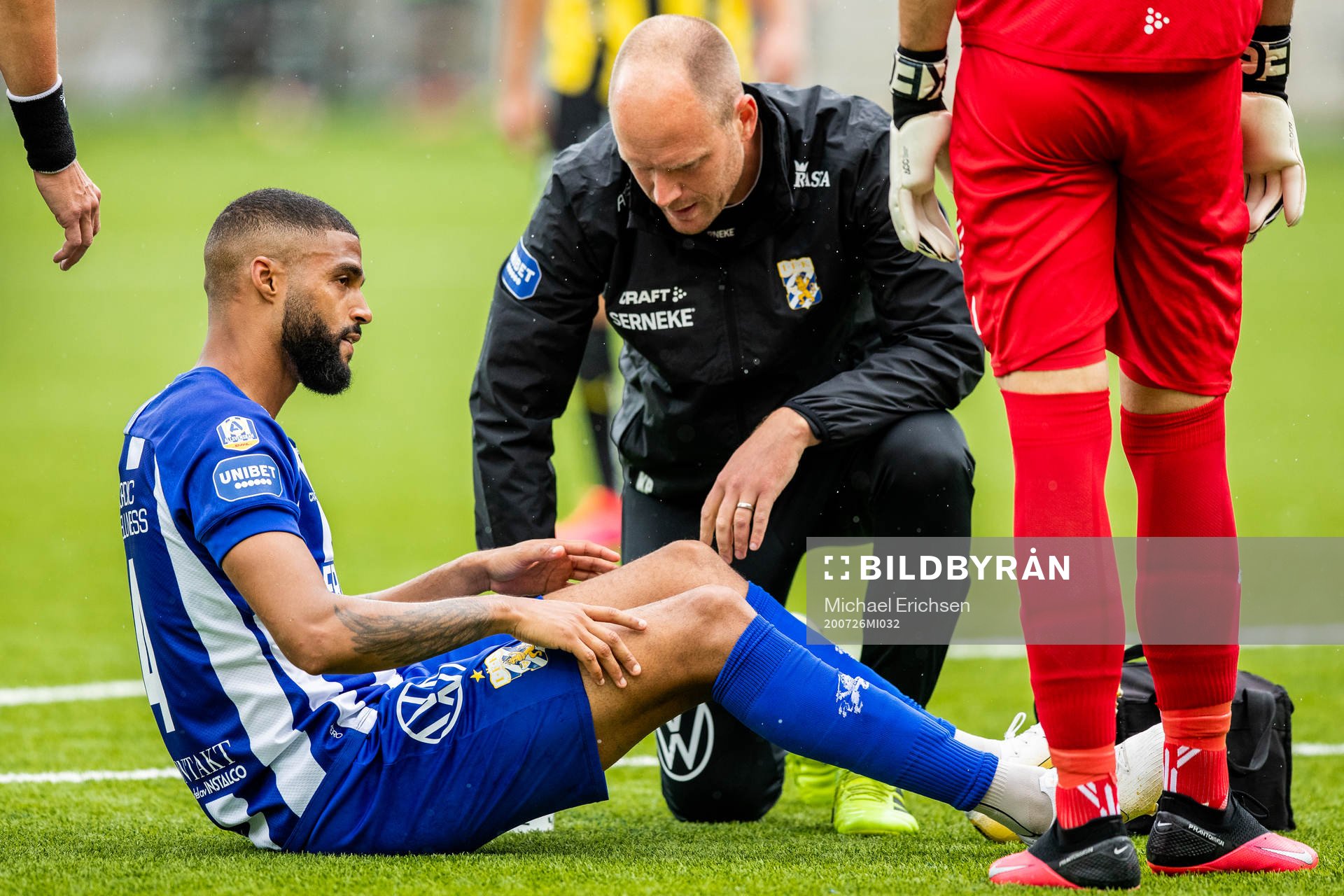 IFK Göteborgs Kristopher Da Graca får läkarvård