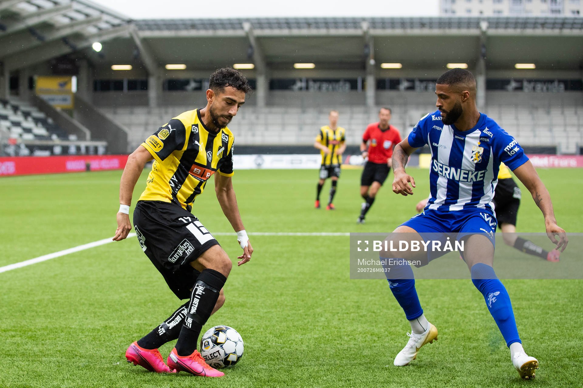 Häckens Daleho Irandust och IFK Göteborgs Kristopher Da