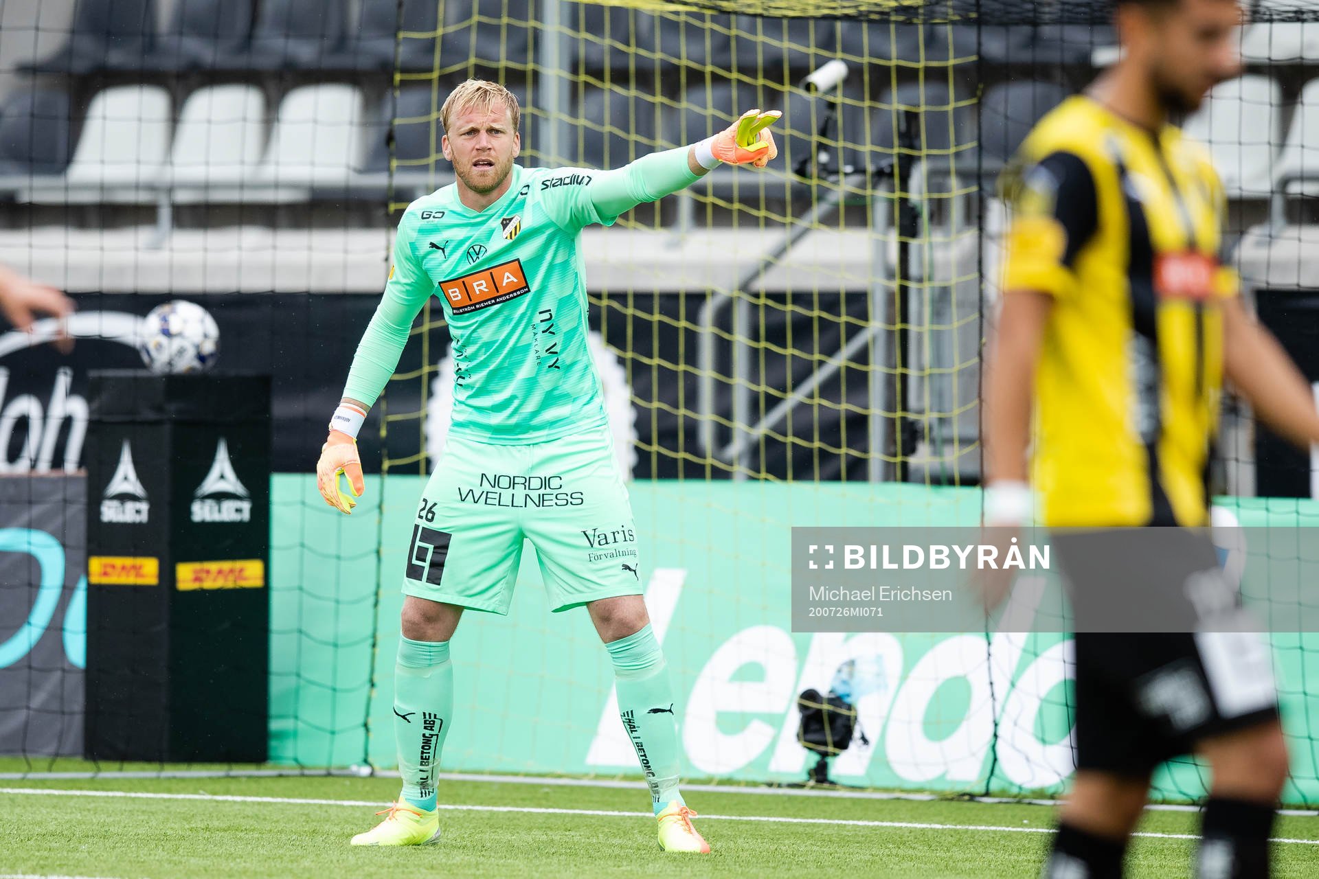 Häckens målvakt Peter Abrahamsson