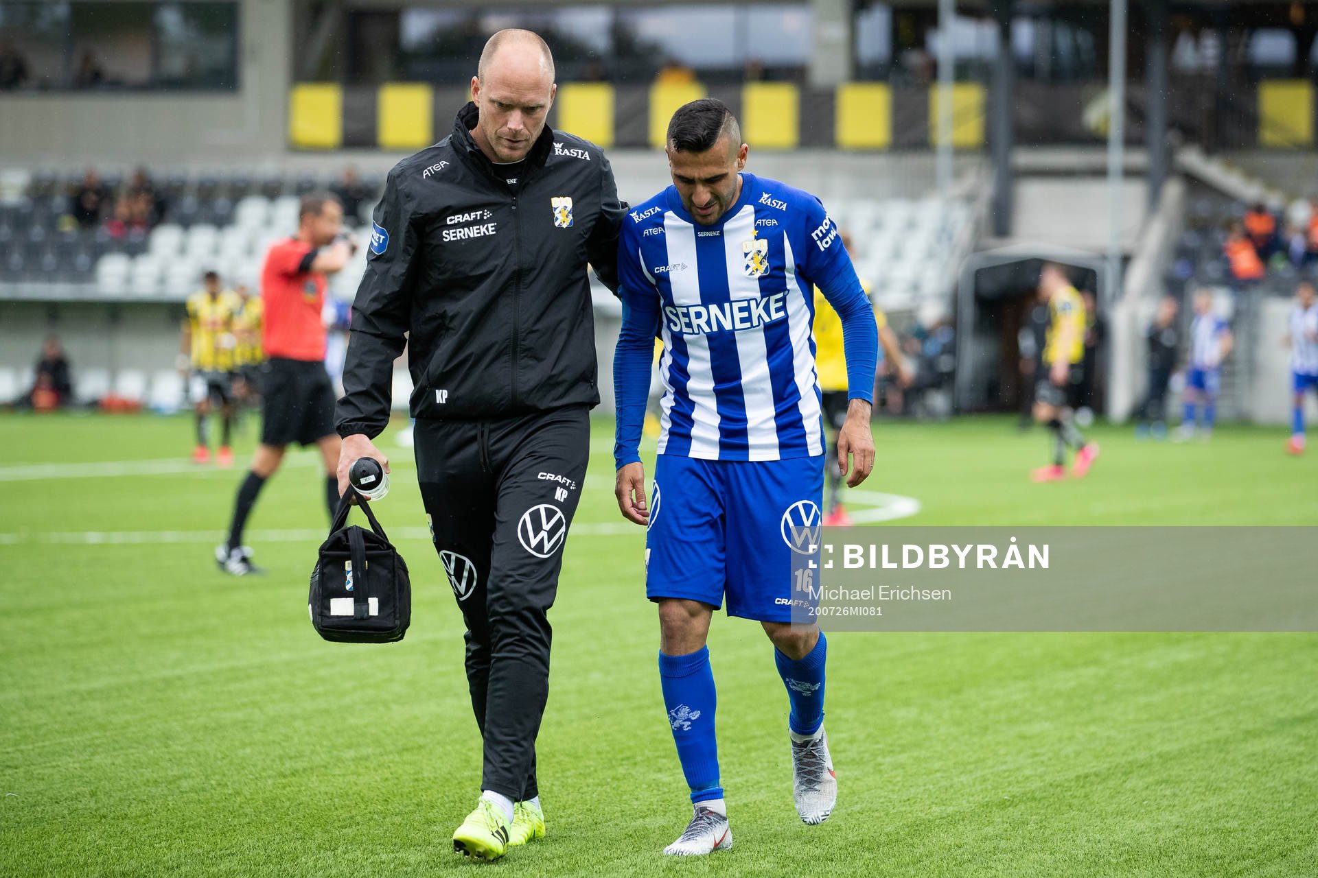 IFK Göteborgs Sargon Abraham får läkarvård