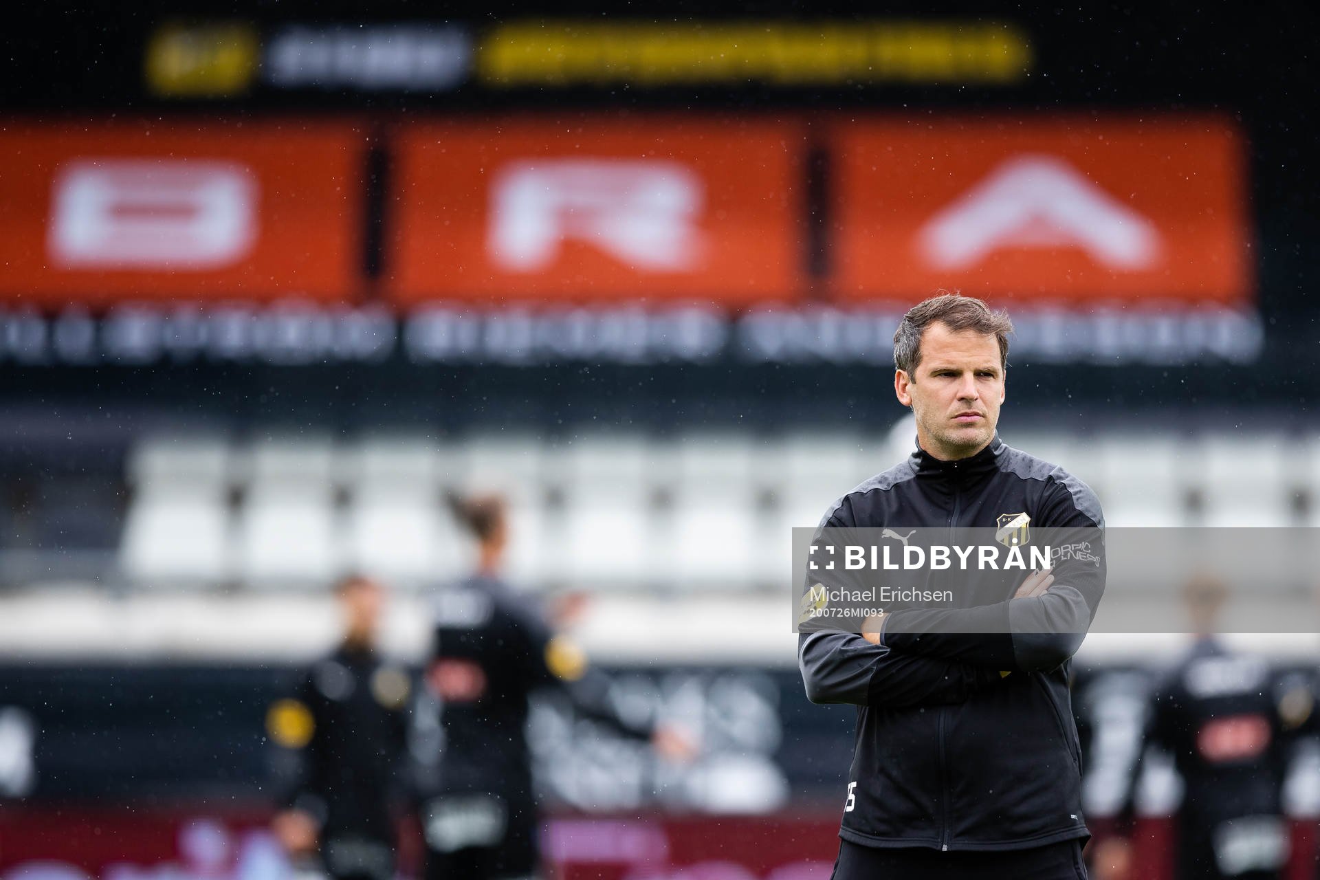 Häckens assisterande tränare Robert Vilahamn