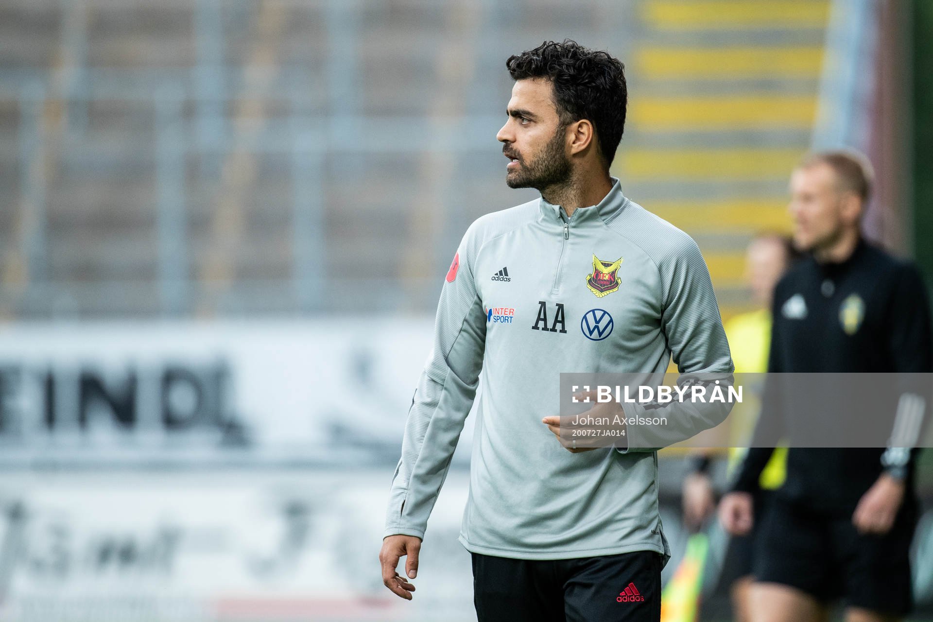 Östersunds assisterande tränare Amir Azrafshan