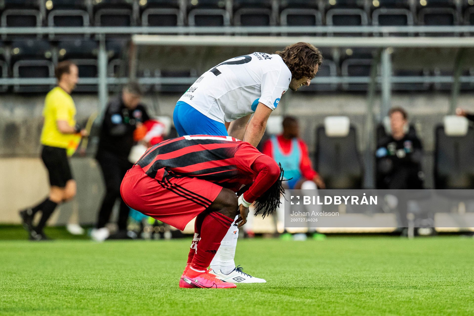 Helsingborgs Mix Diskerud och Östersunds Jordan Attah