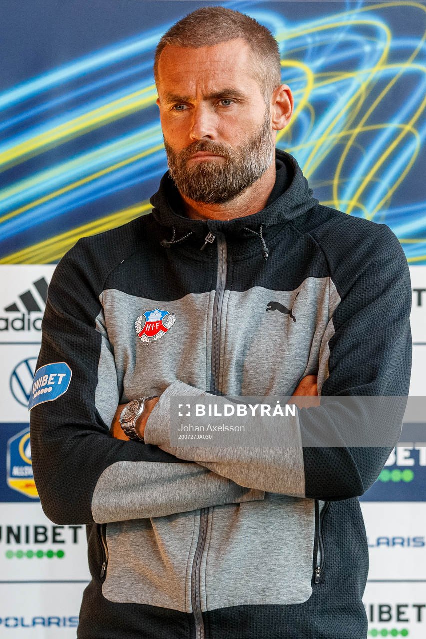 Helsingborgs tränare Olof Mellberg