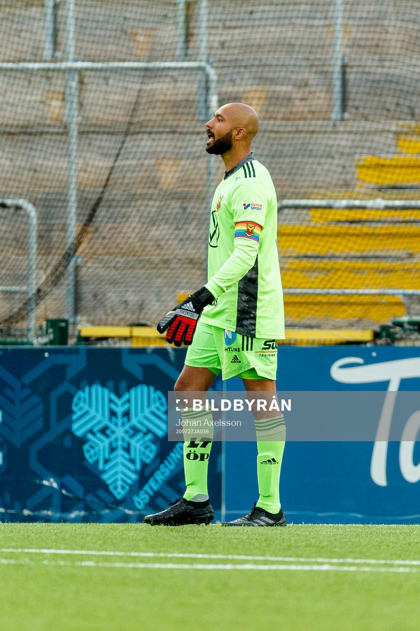 Östersunds målvakt Aly Keita