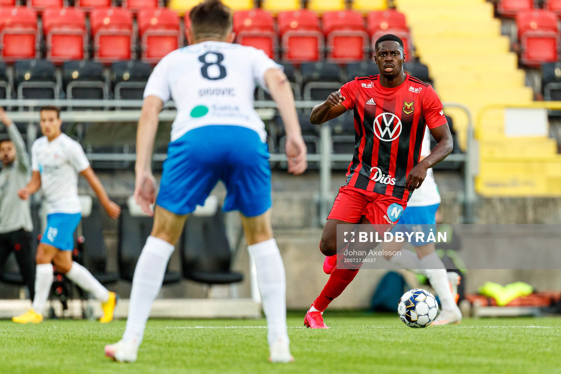 Östersunds Isak Ssewankambo