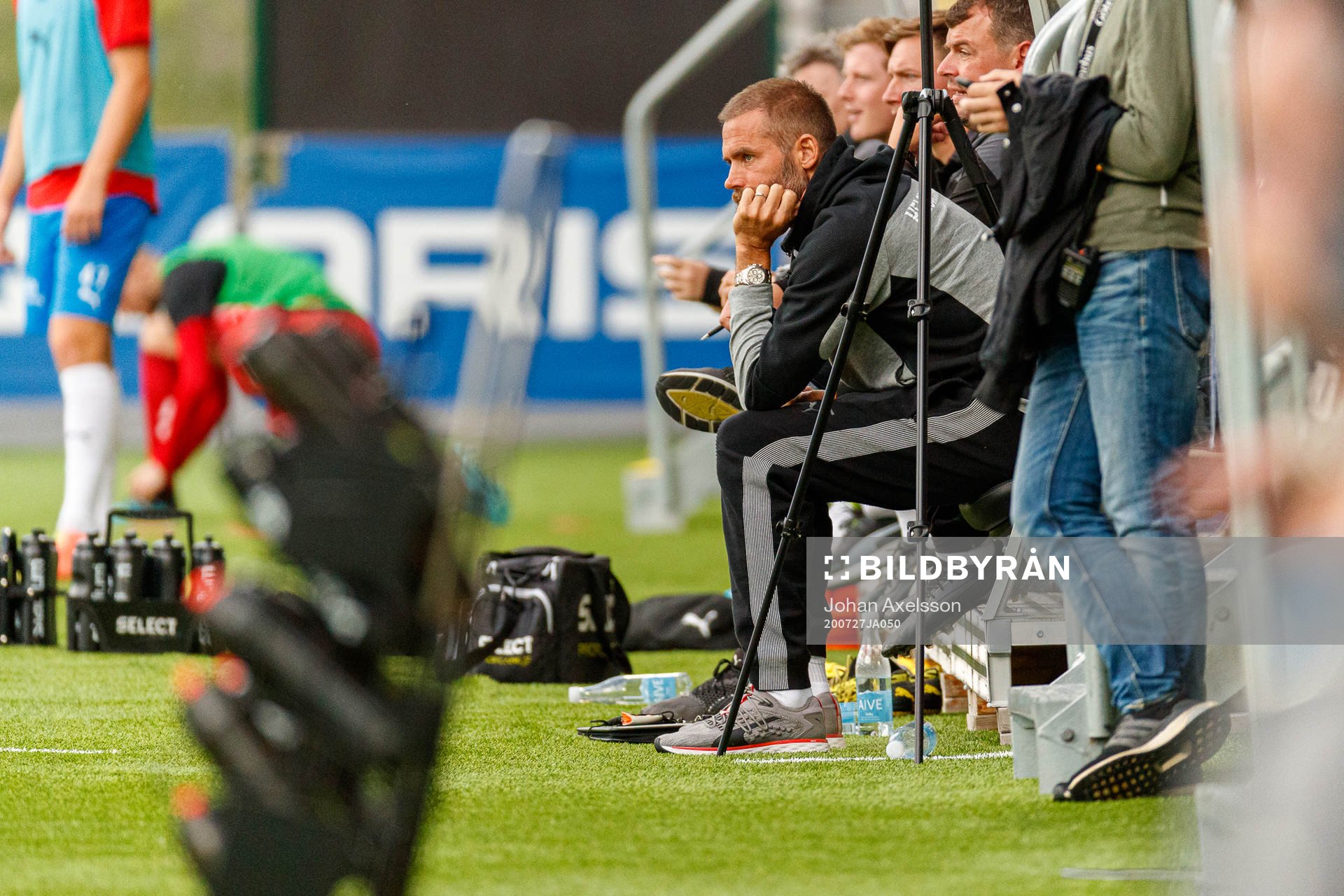 Helsingborgs tränare Olof Mellberg