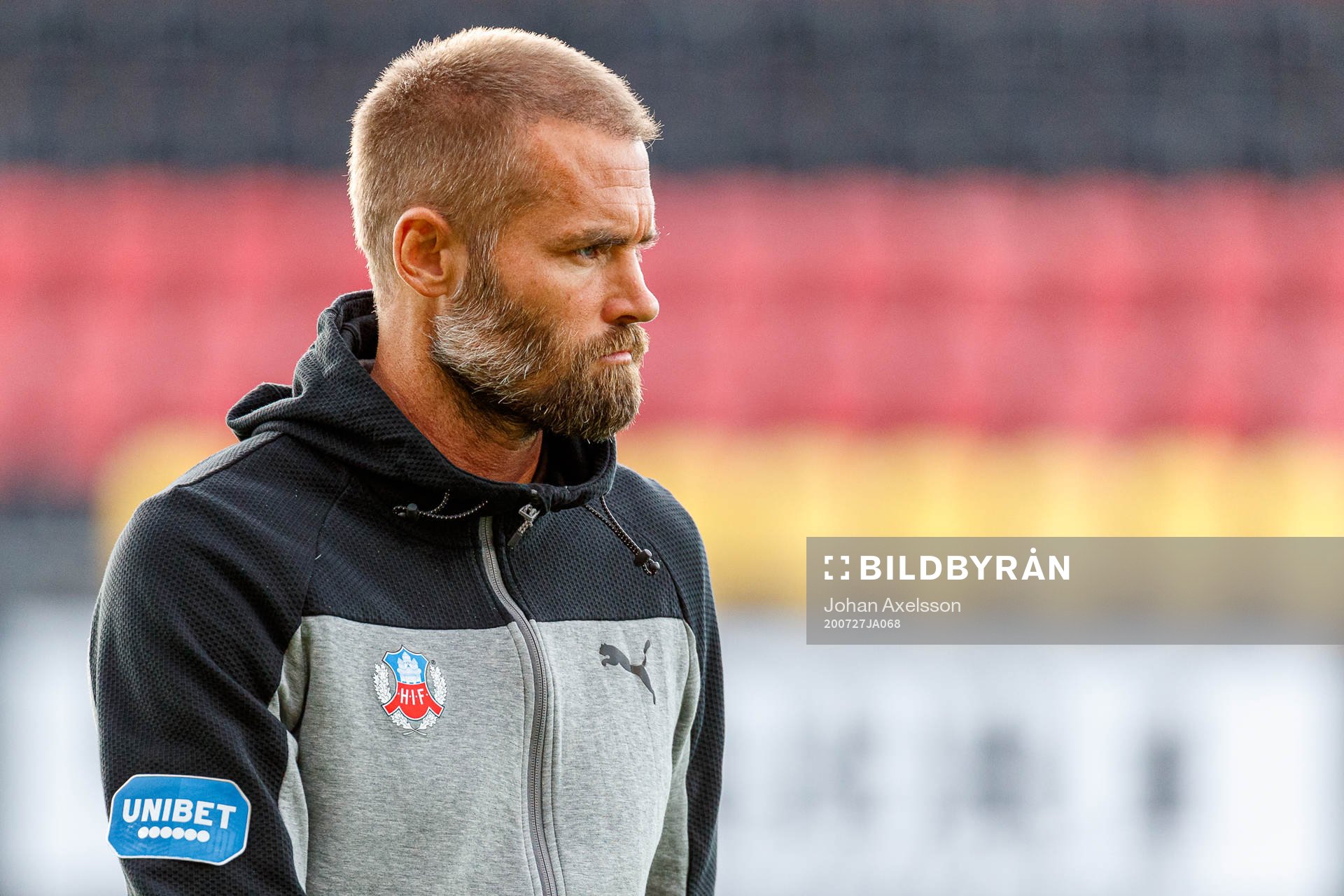 Helsingborgs tränare Olof Mellberg