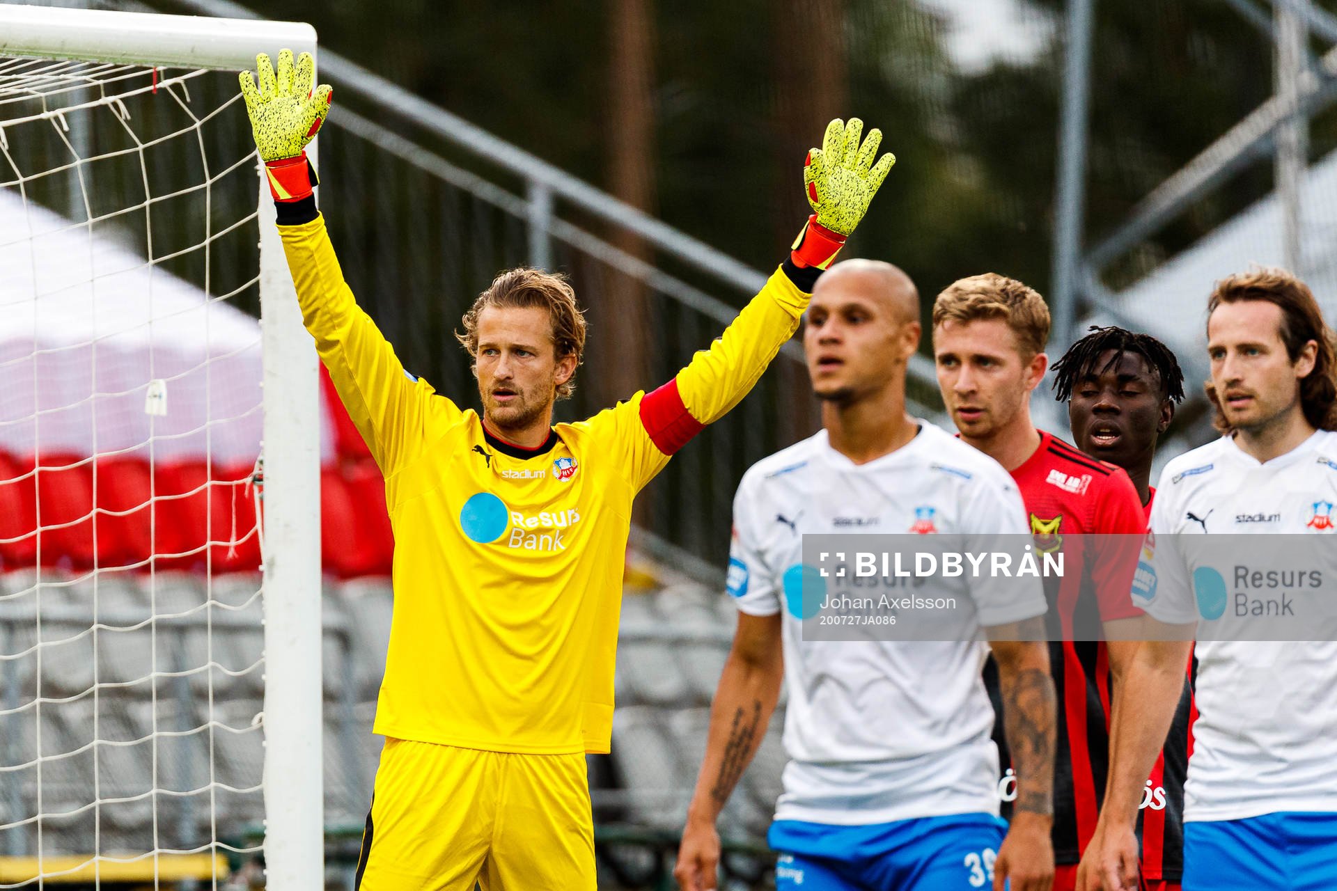 Helsingborgs målvakt Anders Lindegaard