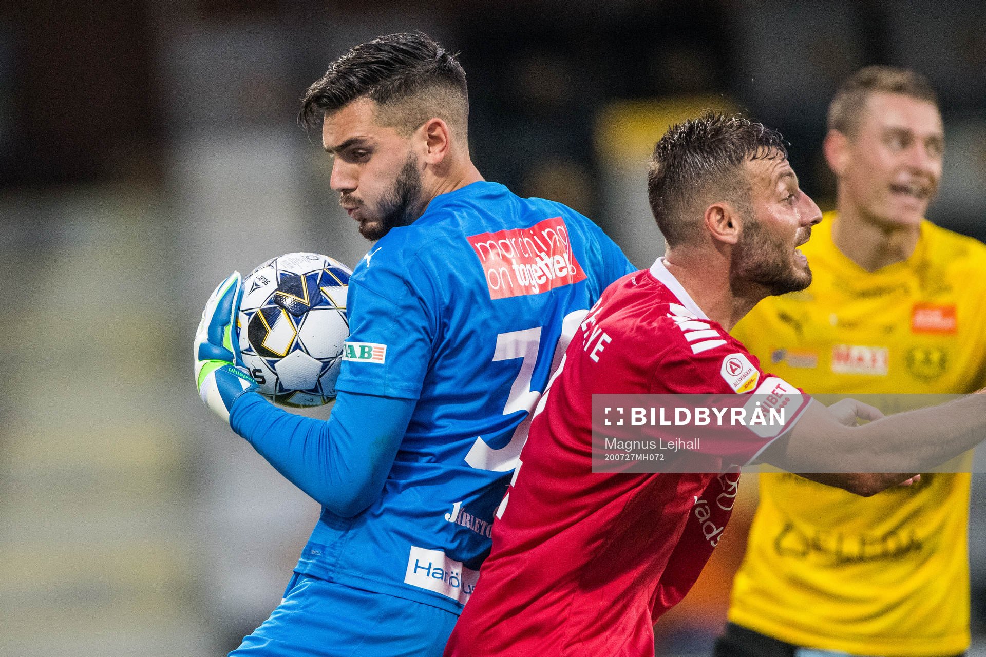 Mjällbys målvakt Marko Johansson