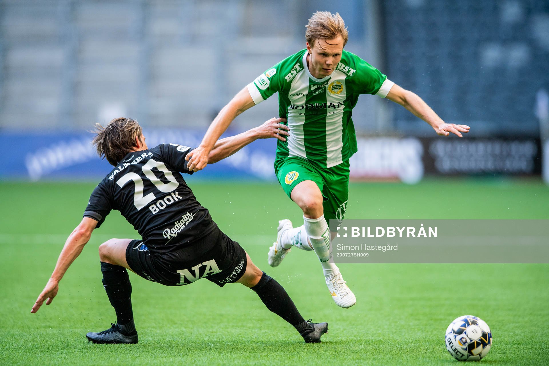 Örebros Robin Book och Hammarbys Tim Söderström