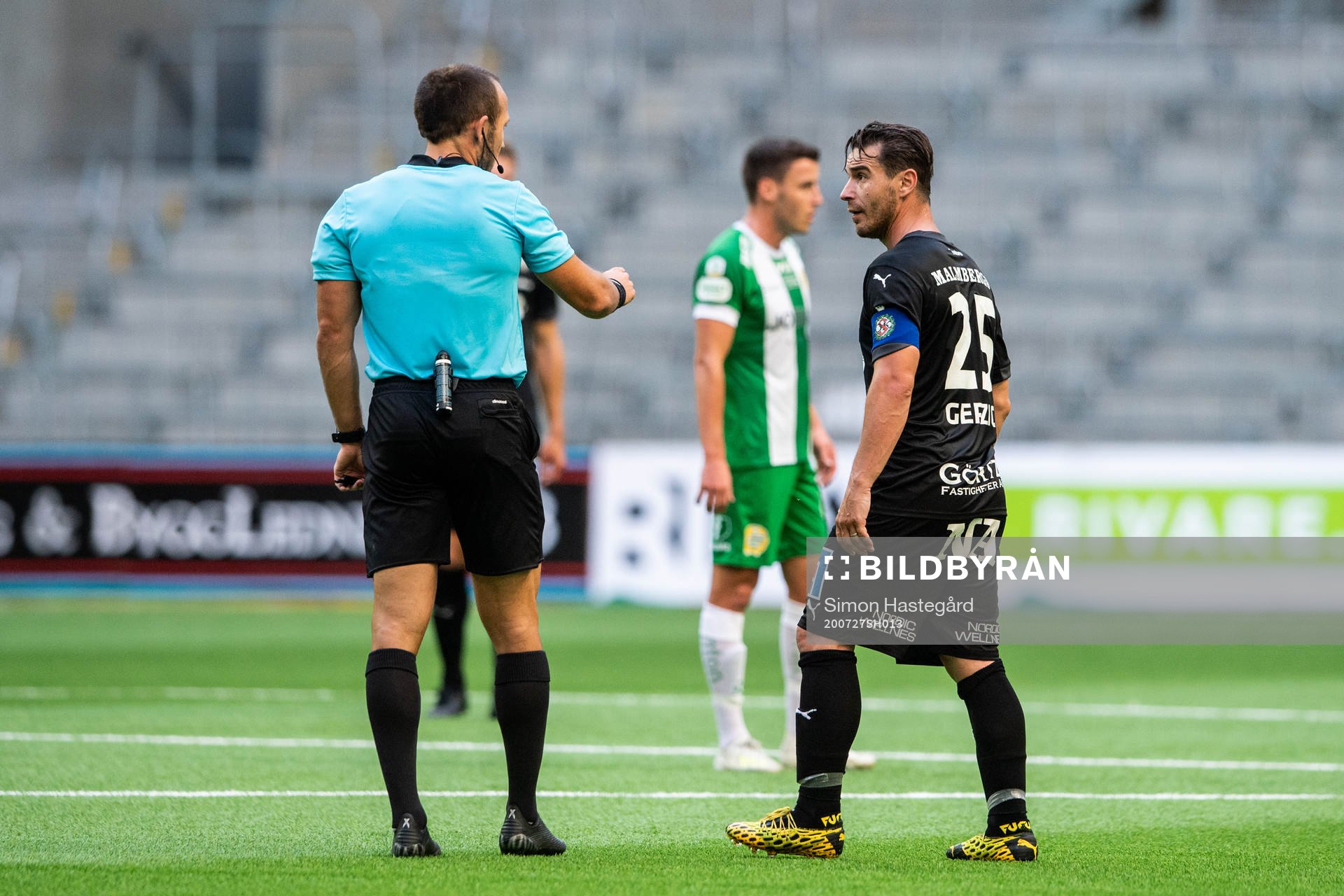 Örebros Nordin Gerzic reagerar
