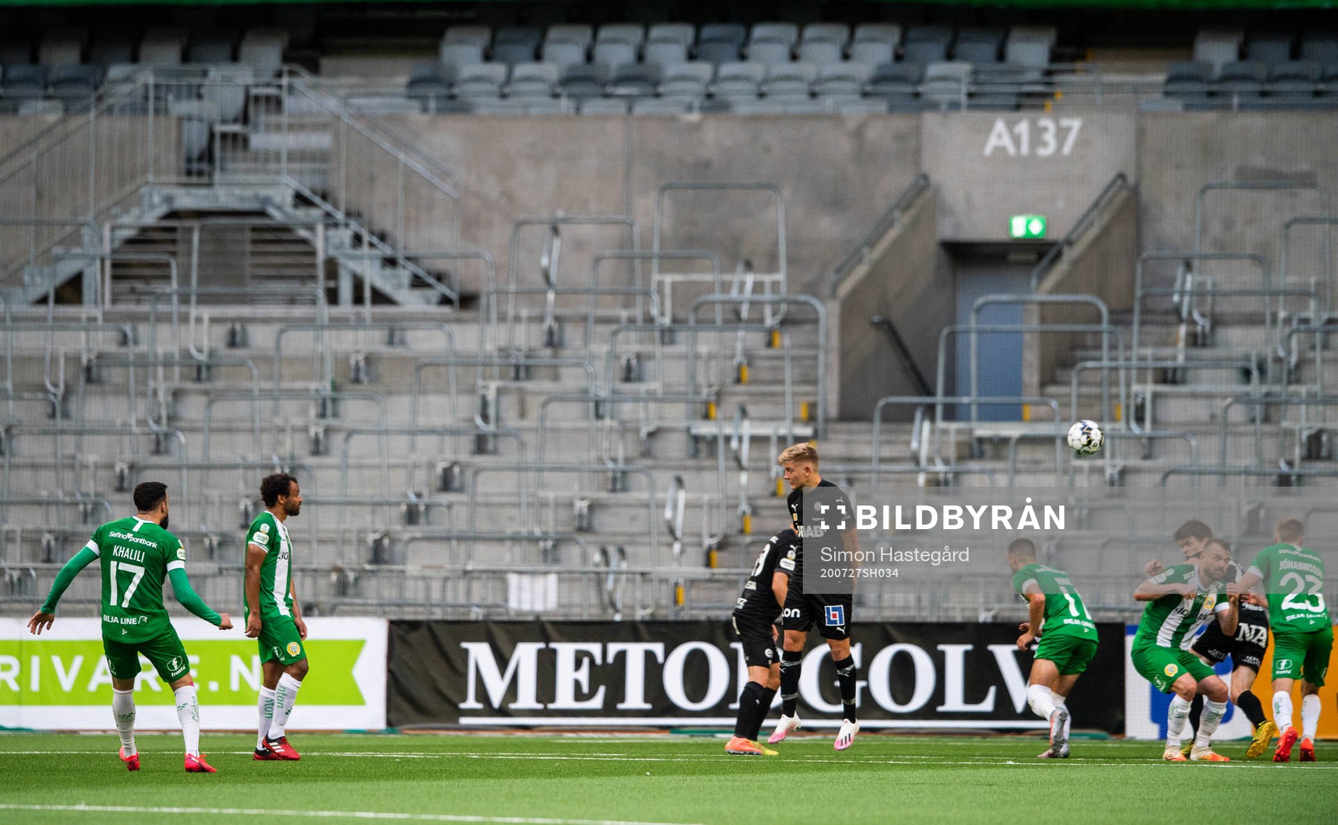 Hammarbys Abdul Khalili gör 3-0 på frispark