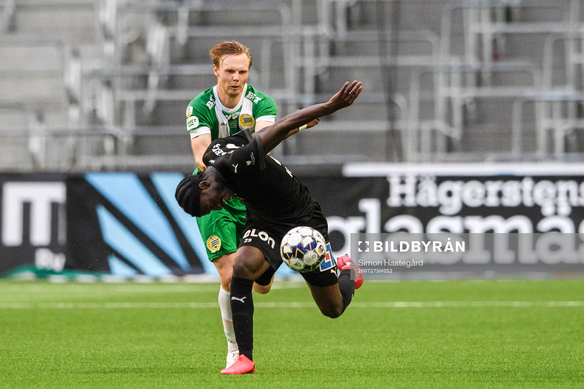 Örebros Jack Lahne och Hammarbys Tim Söderström