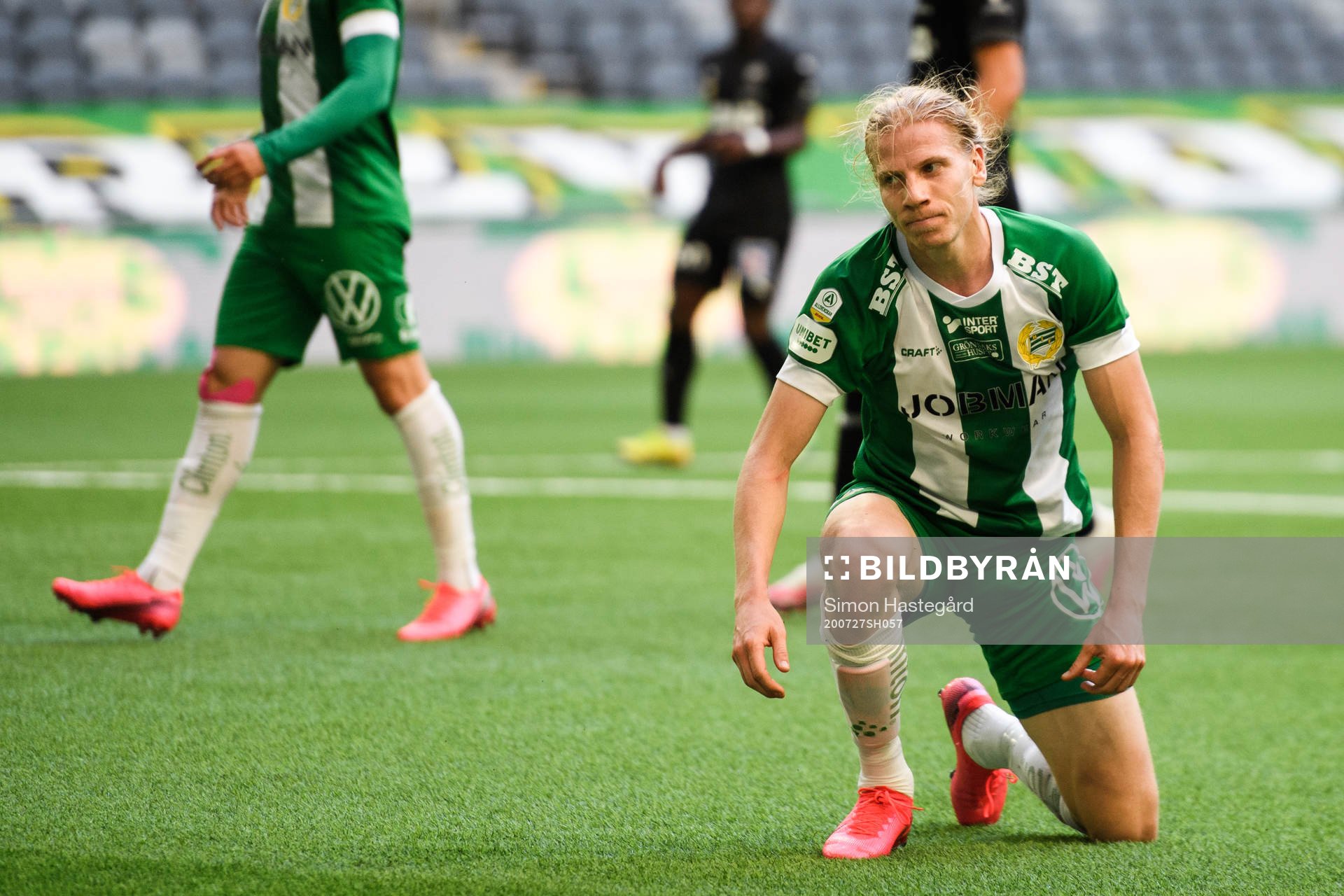 Hammarbys Gustav Ludwigson deppar