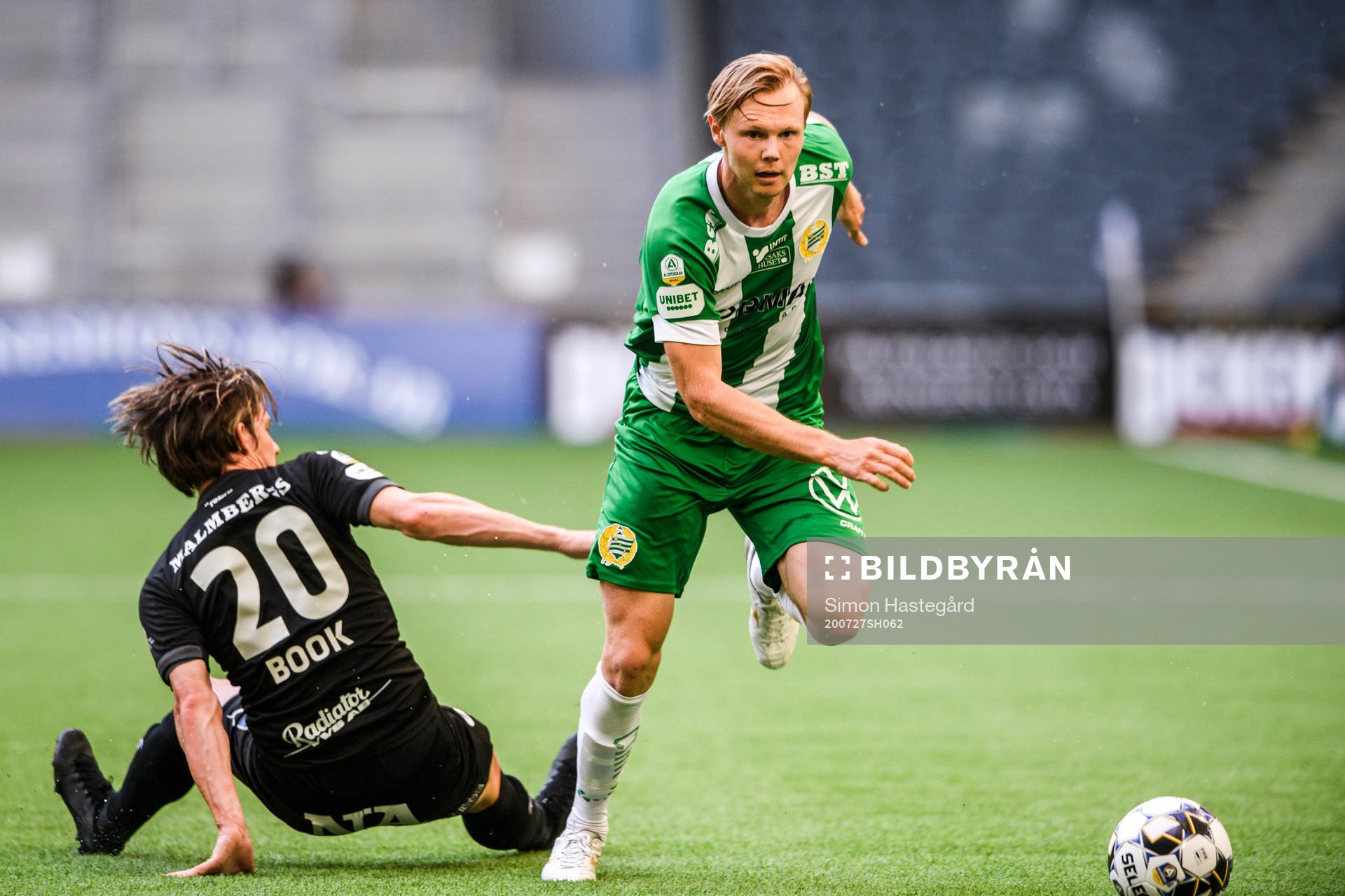 Örebros Robin Book och Hammarbys Tim Söderström