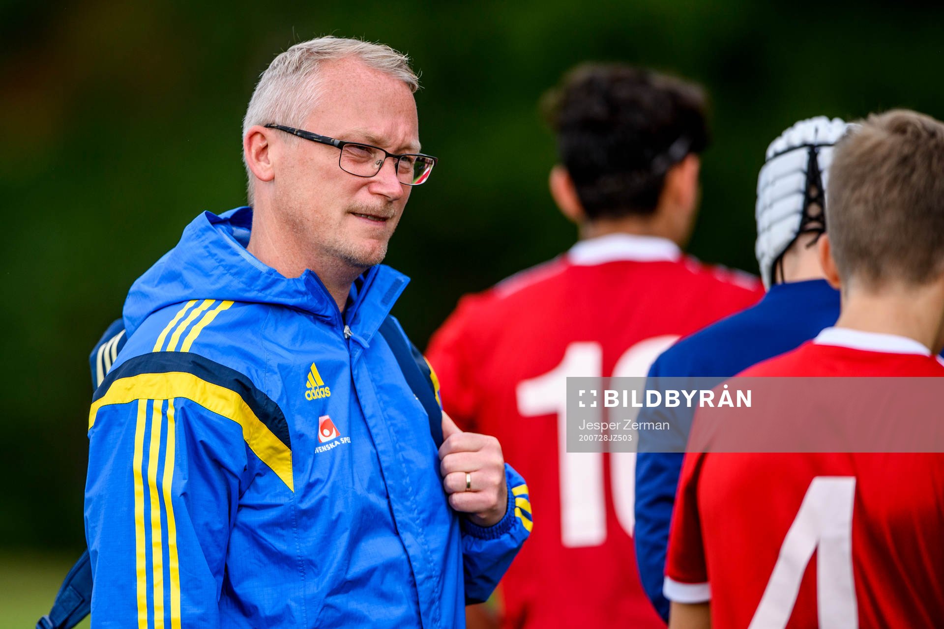 Bengt Ottosson, spelarutbildare Dalarnas FF, under SvFF:s riksläger för pojkar på Bosön den 28 juli 2020 i Stockholm.