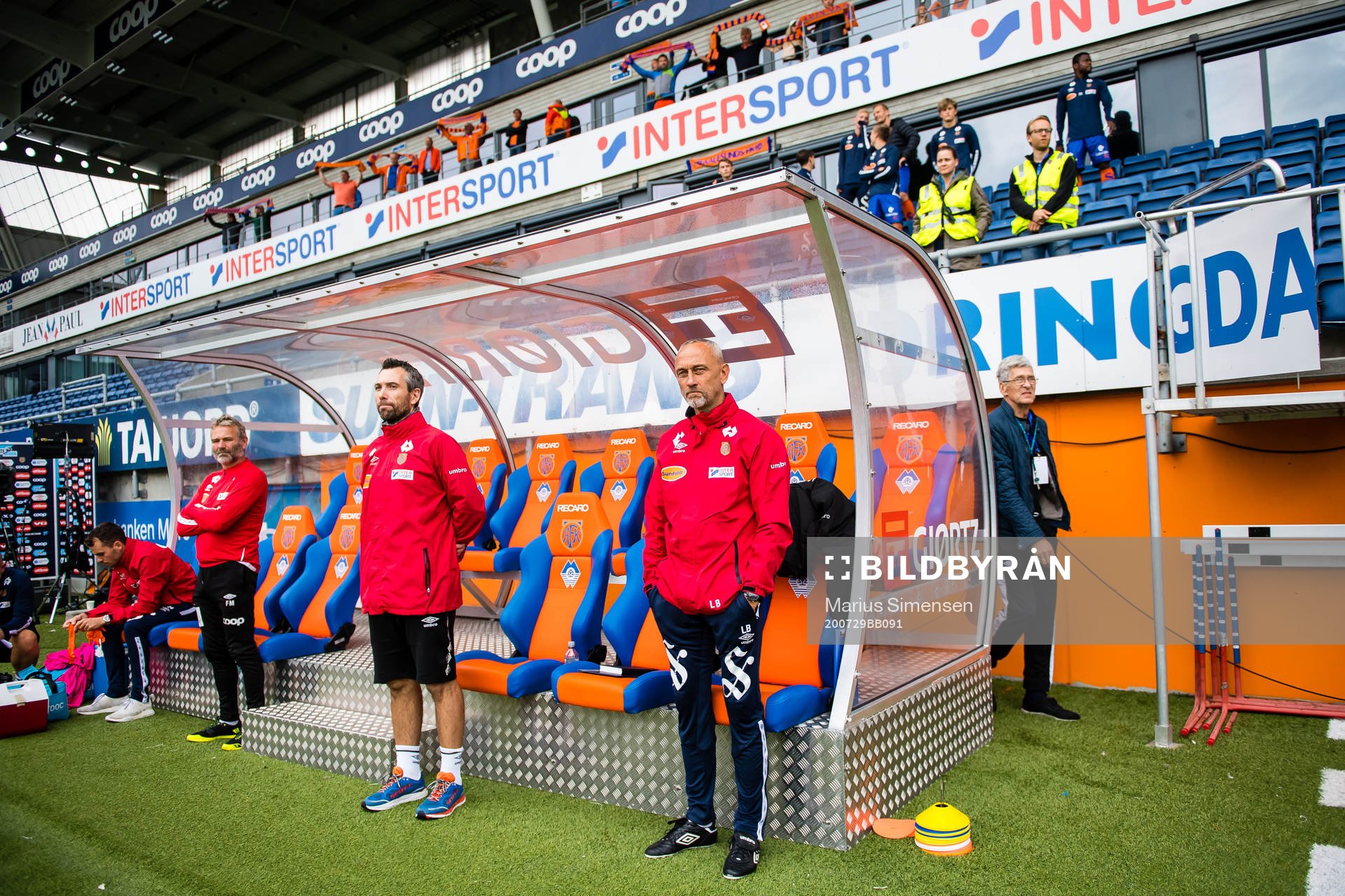 Frank Mathiesen, goalkeeper coach of Aalesund,, Andrea
