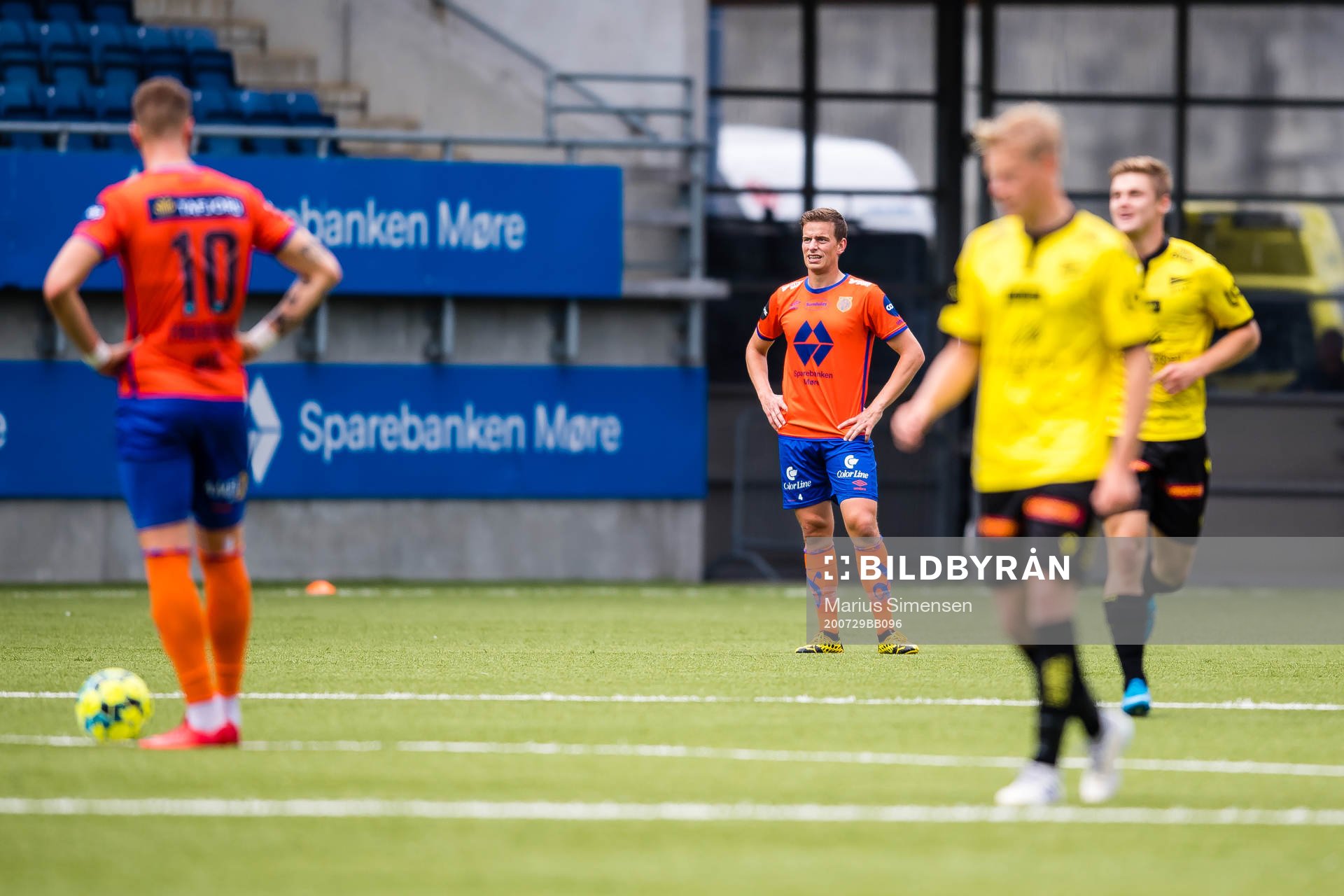 Jonas Grønner of Aalesund looks dejected