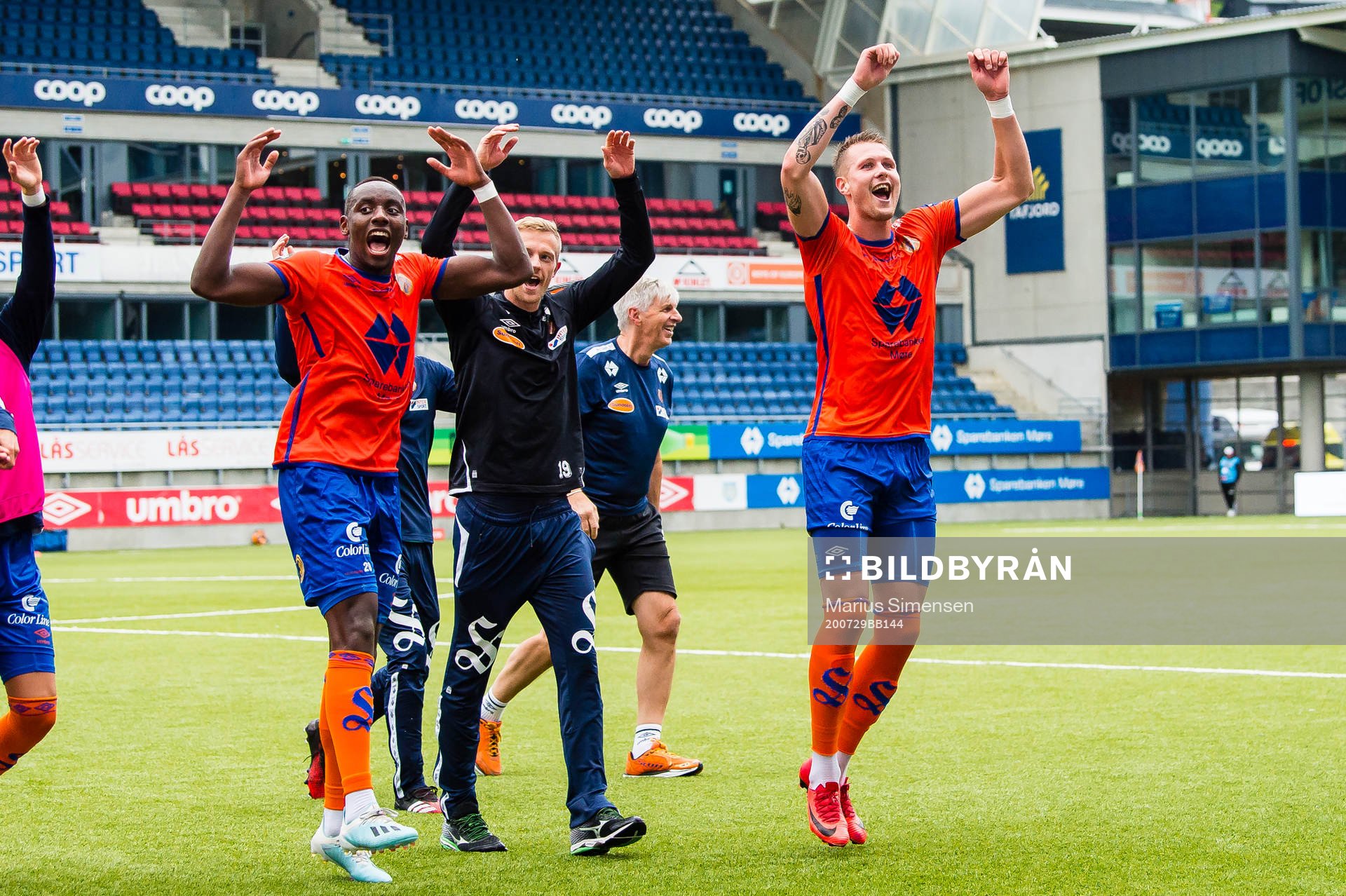 Parfait Bizoza and Holmbert Aron Briem Fridjonsson of
