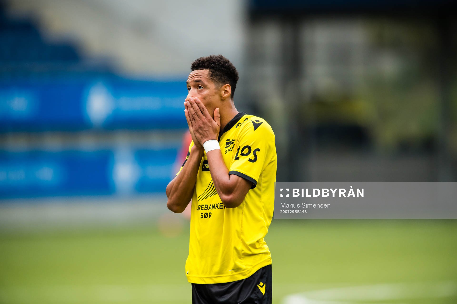 Kevin Alexander Kabran of Start looks dejected