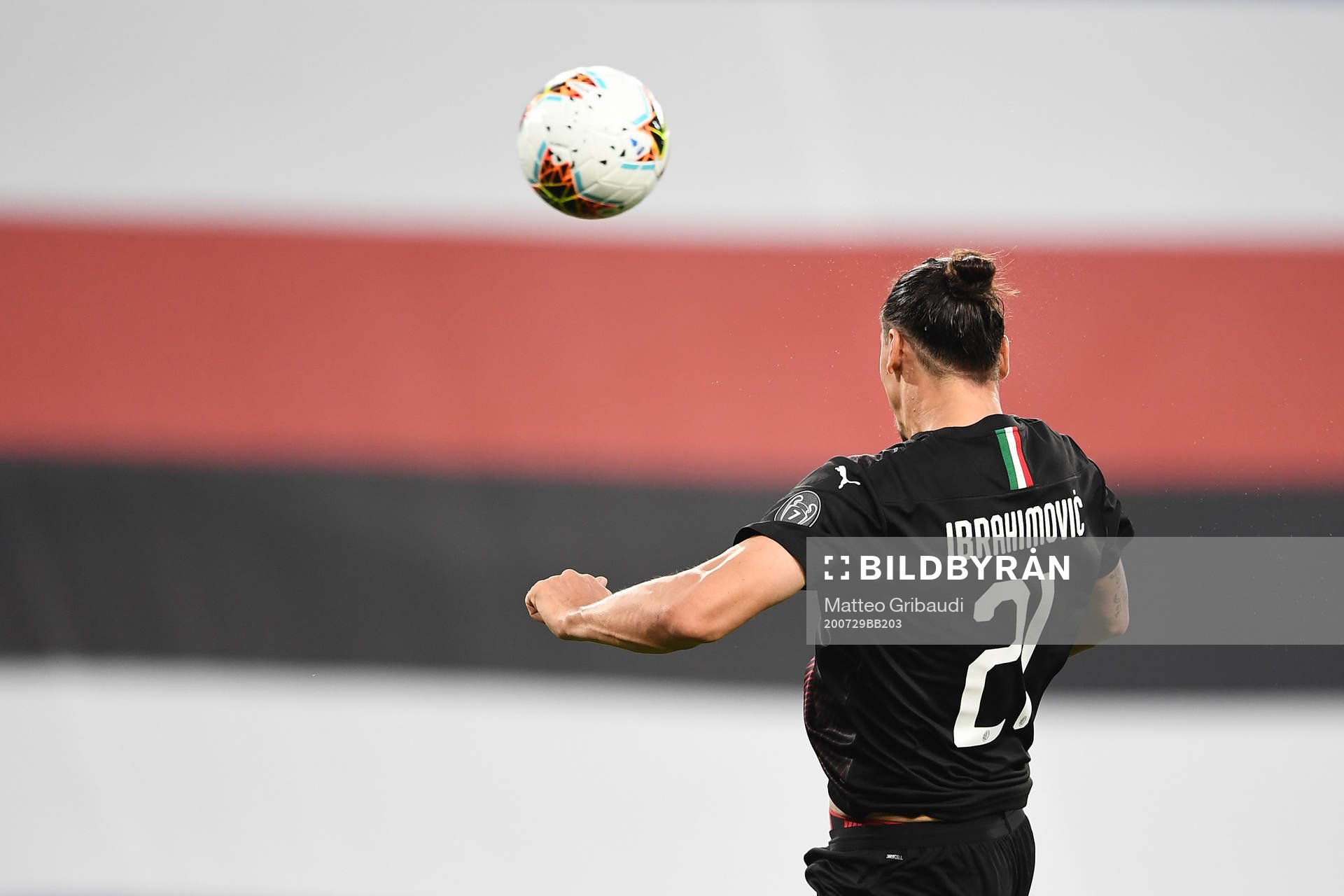 Zlatan Ibrahimovic of AC Milan