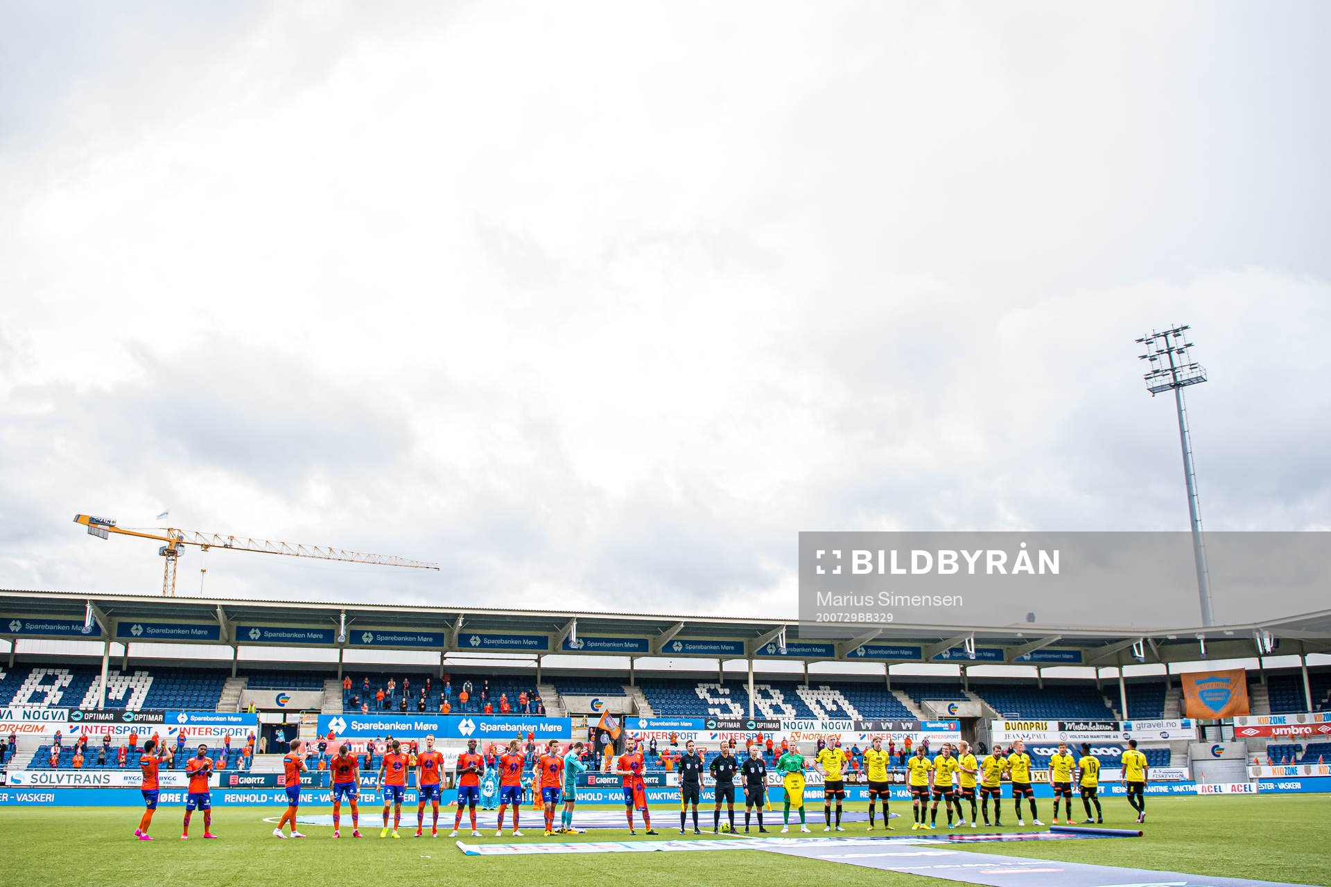Color Line Stadion head of the Eliteserien match between