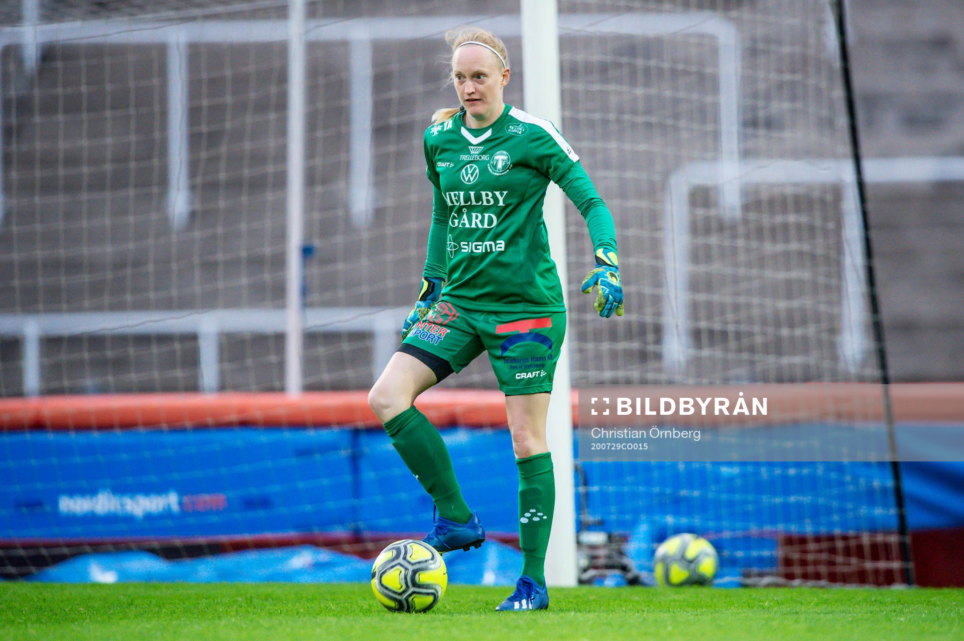 Trelleborgs målvakt Emy Alerskans