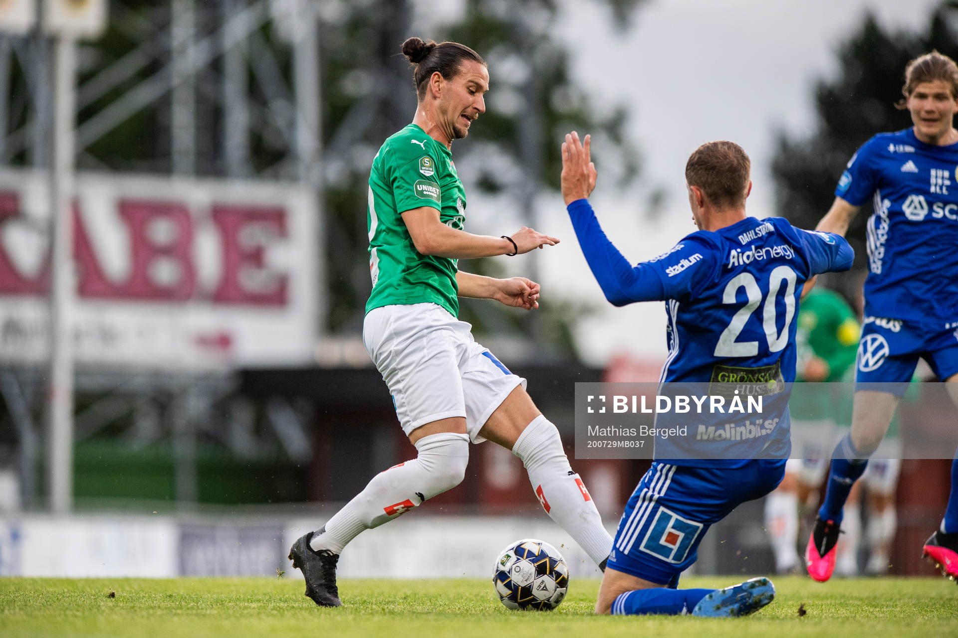 Jönköpings Edin Hamidovic  och Sundsvalls Niklas