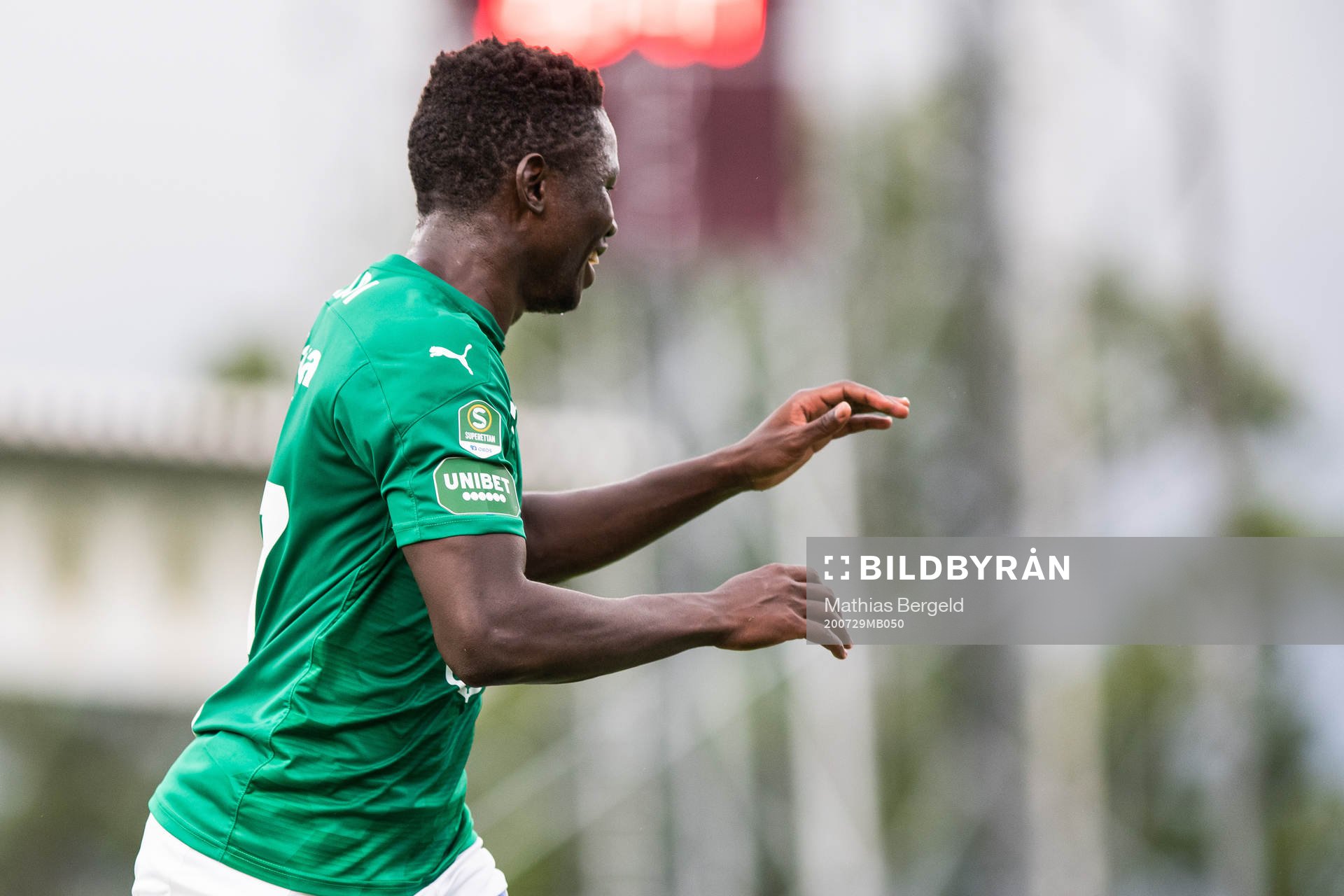 Jönköpings Eric Johana Omondi jublar