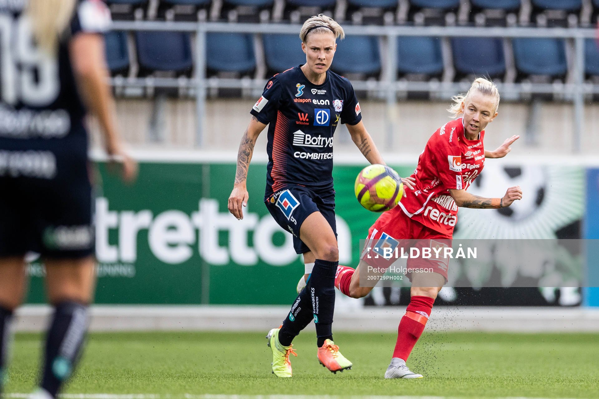 Linköpings Lina Hurtig och Örebros Nathalie Persson