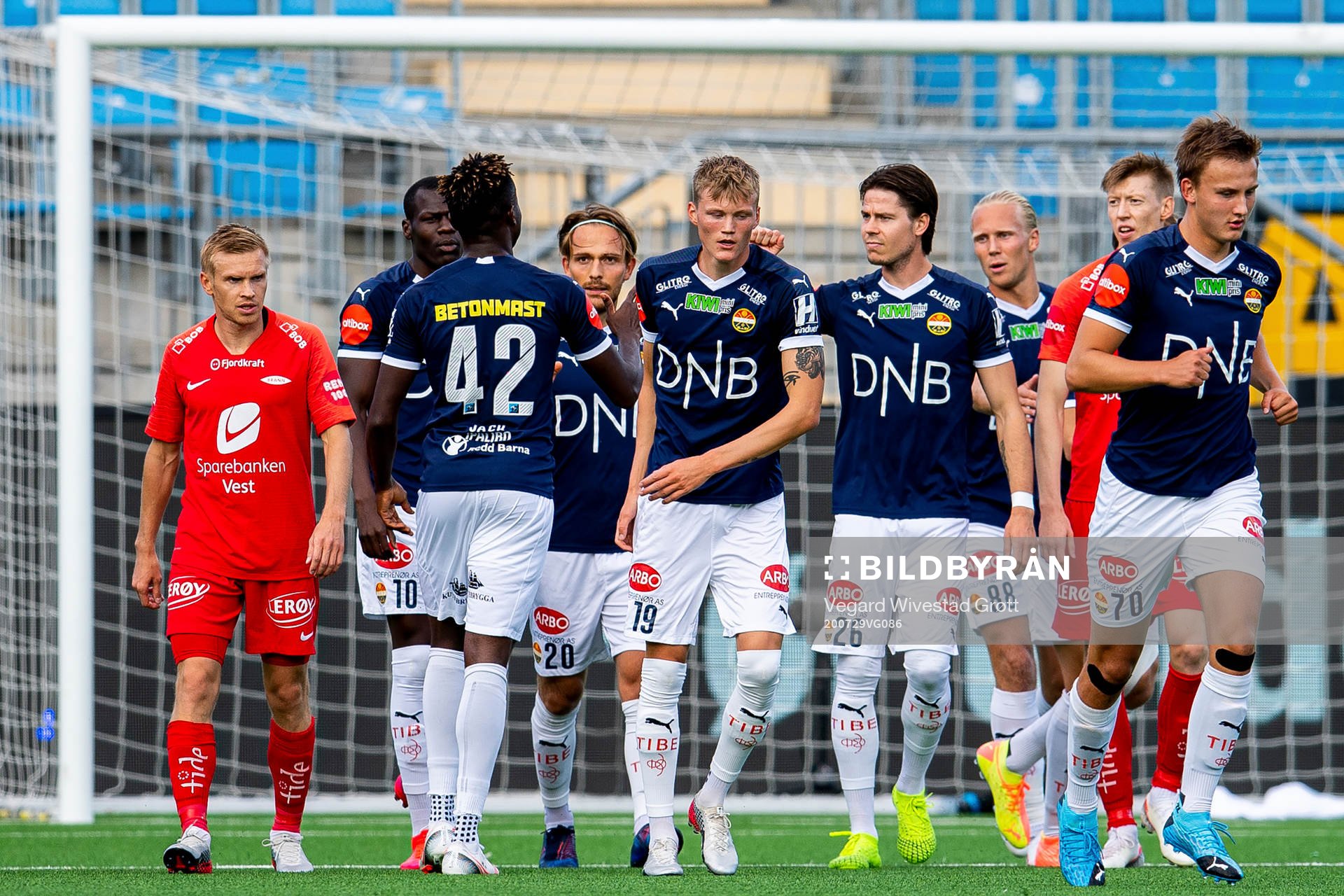 Taijo Teniste of Brann looks dejected
