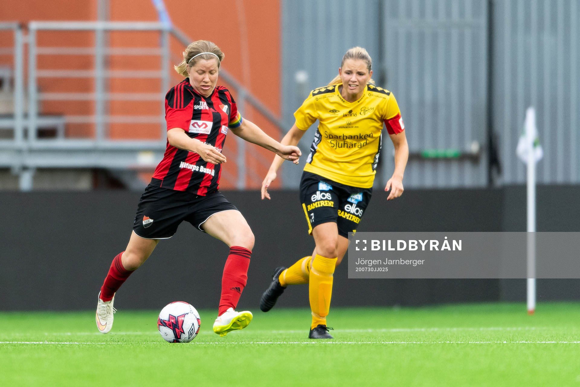 Nittorps Klara Lindberg och Elfsborgs Gabriella Uddh