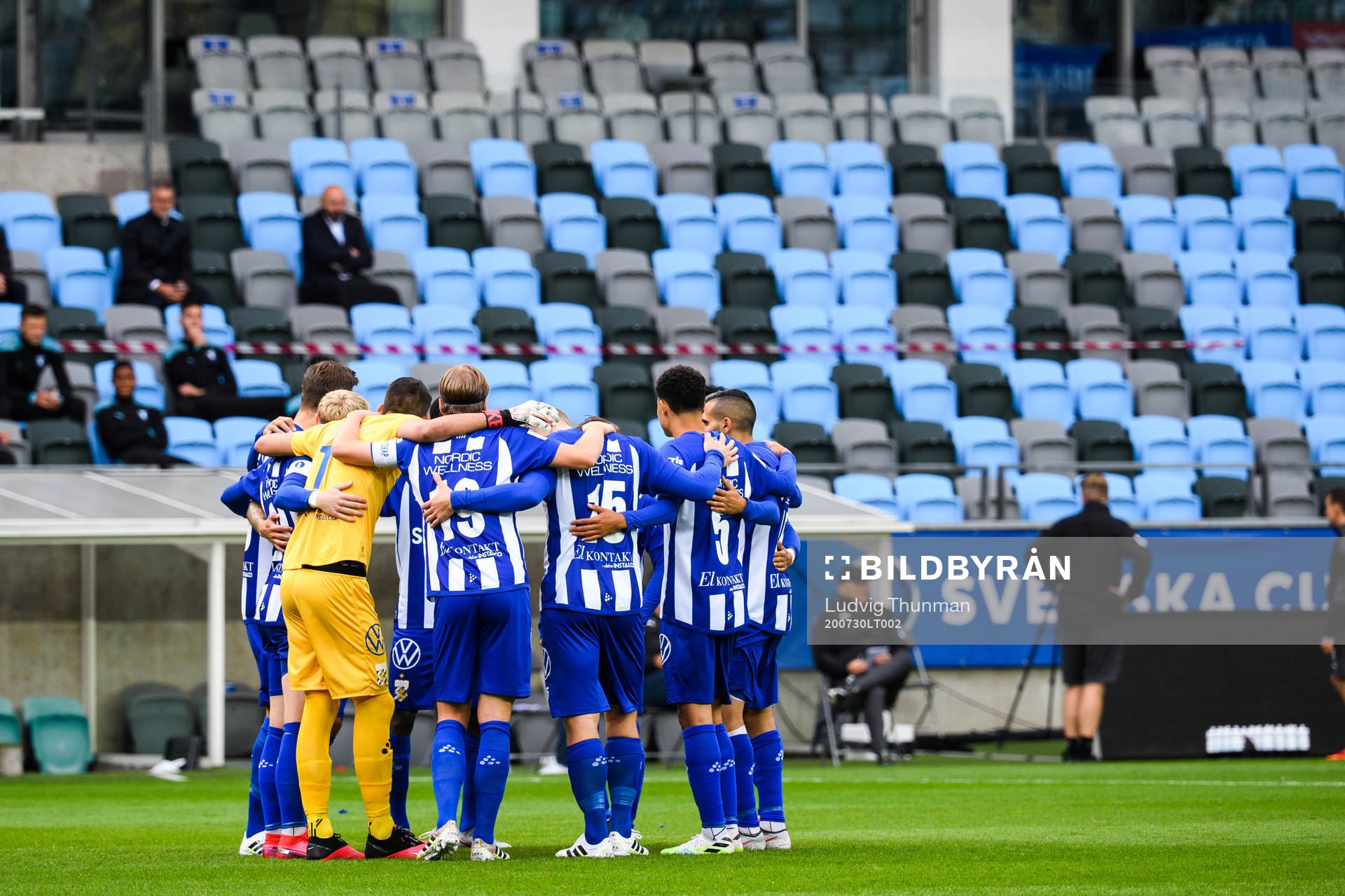 IFK Göteborgs spelare samlade