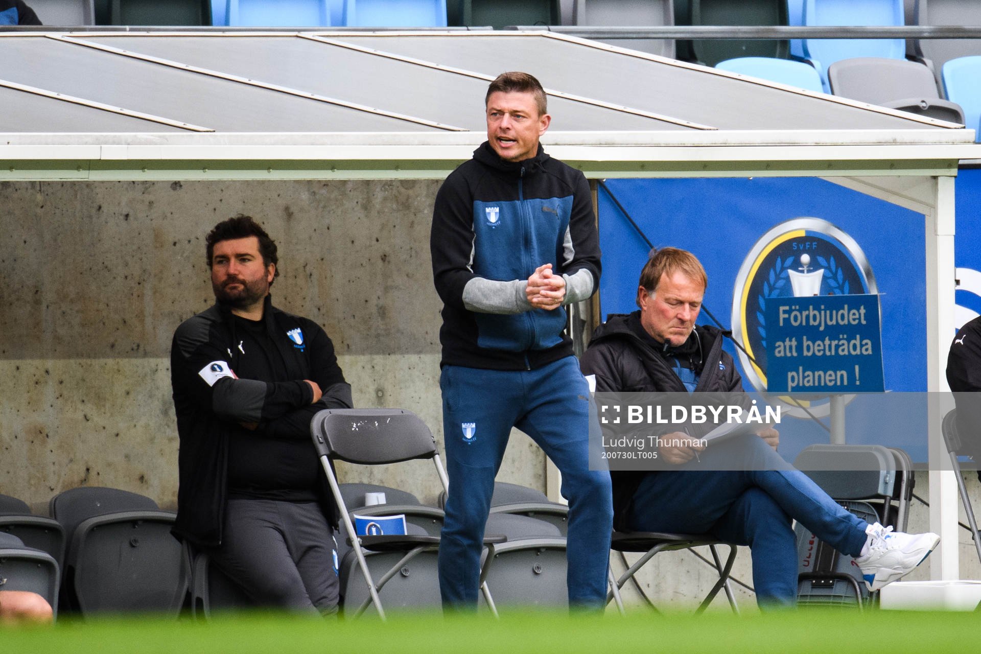 Malmö FFs tränare Jon Dahl Tomasson