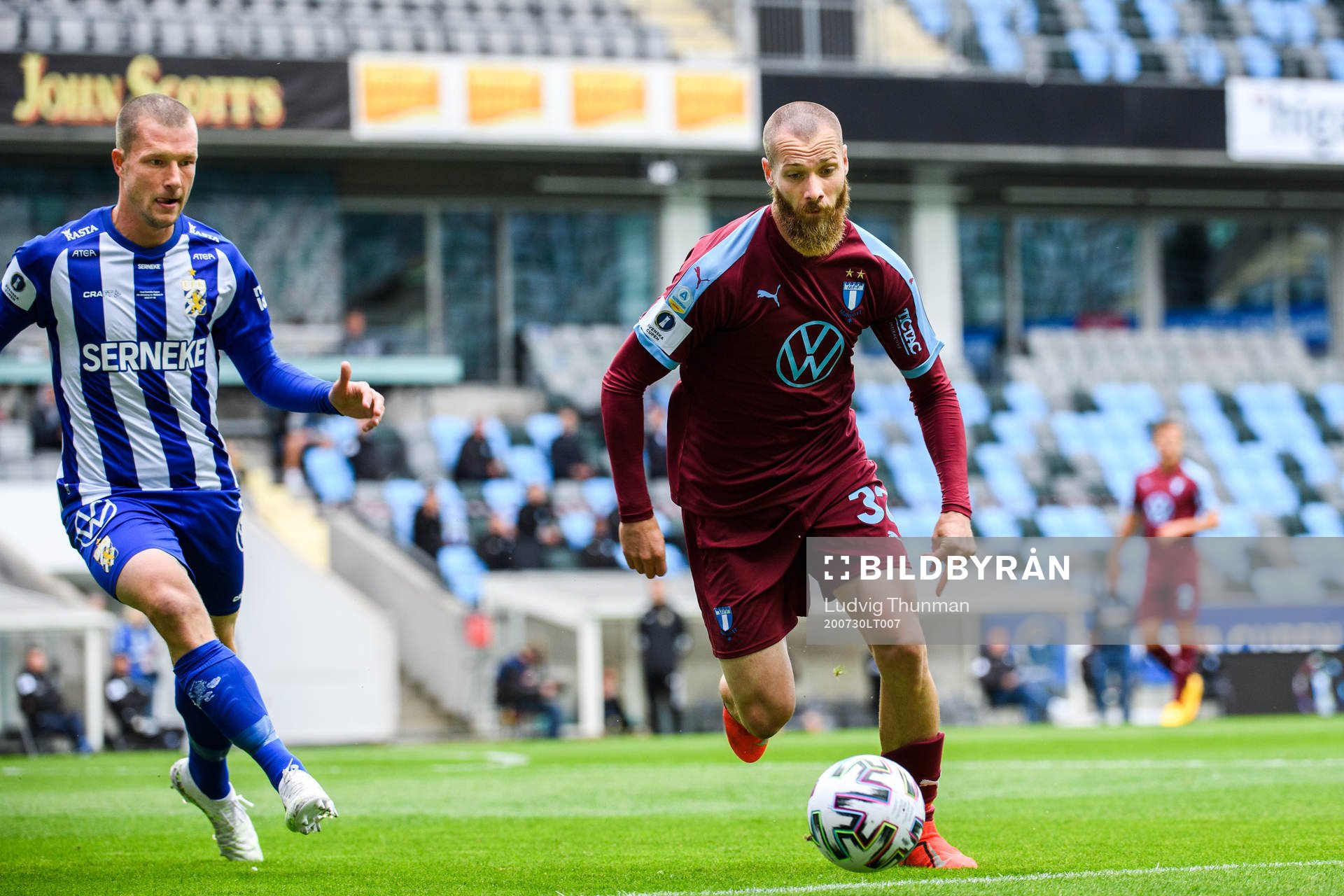 IFK Göteborgs Jakob Johansson och Malmö FFs Jo Inge Berget