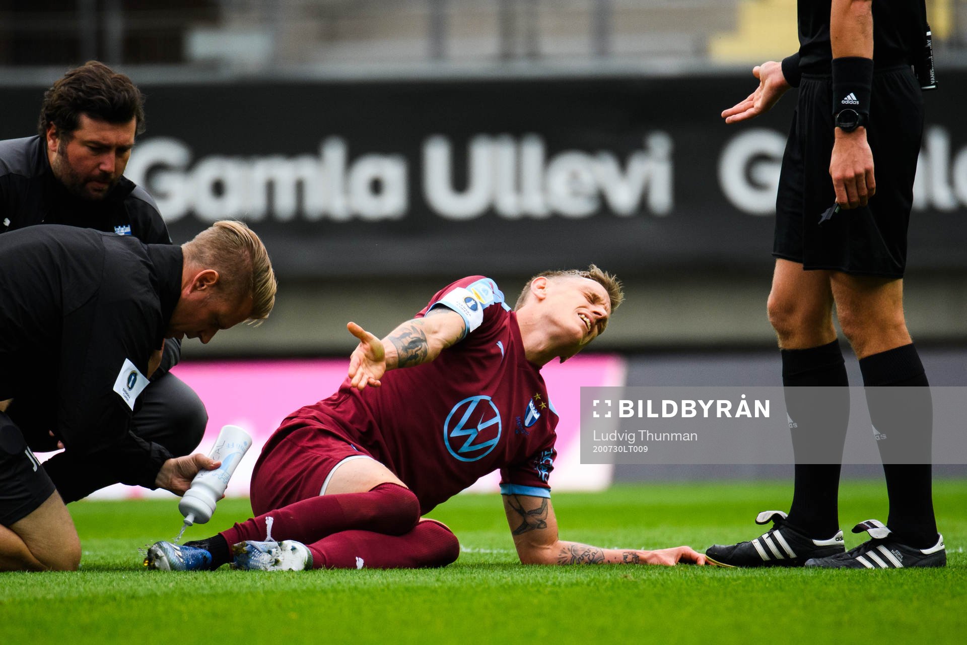 Malmö FFs Sören Rieks får vård