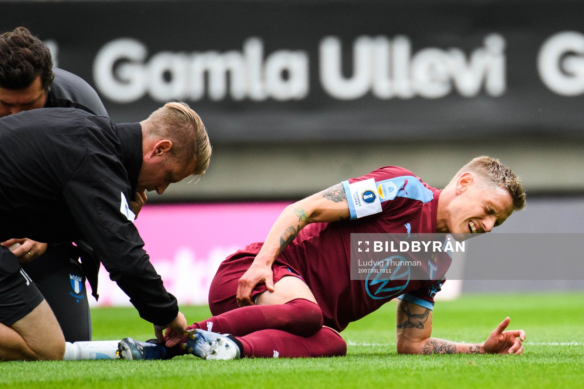Malmö FFs Sören Rieks får vård