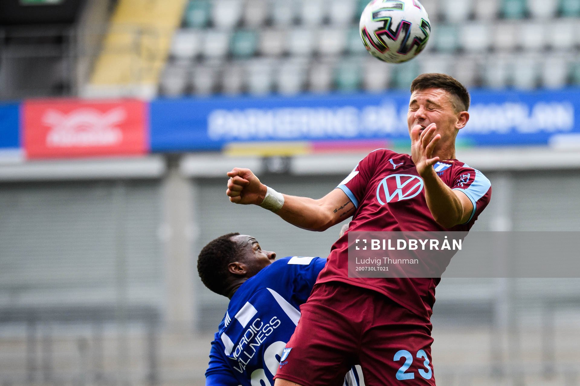 IFK Göteborgs Alhassan Yusuf Abdullahi och Malmö FFs