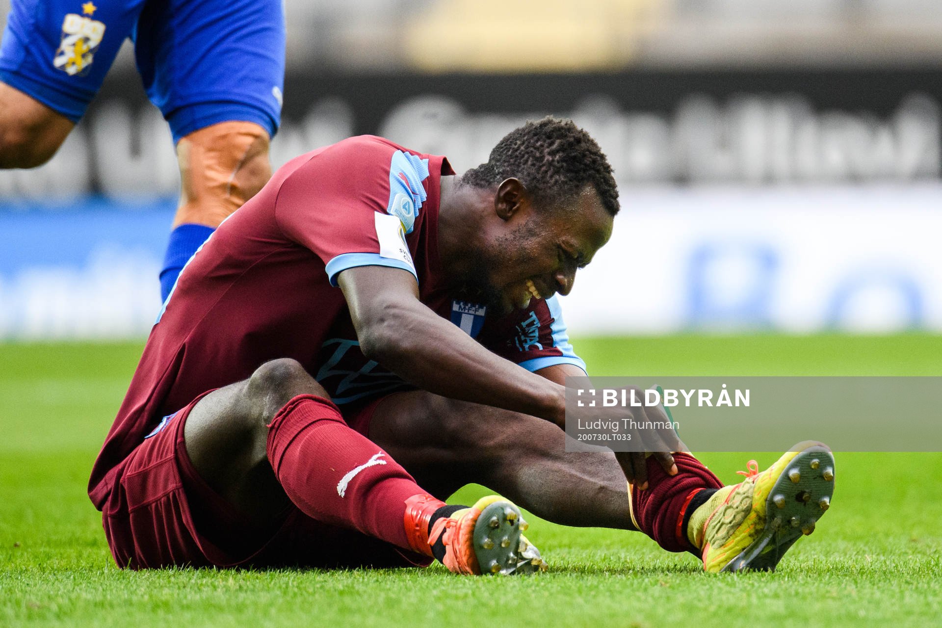 Malmö FFs Bonke Innocent har ont