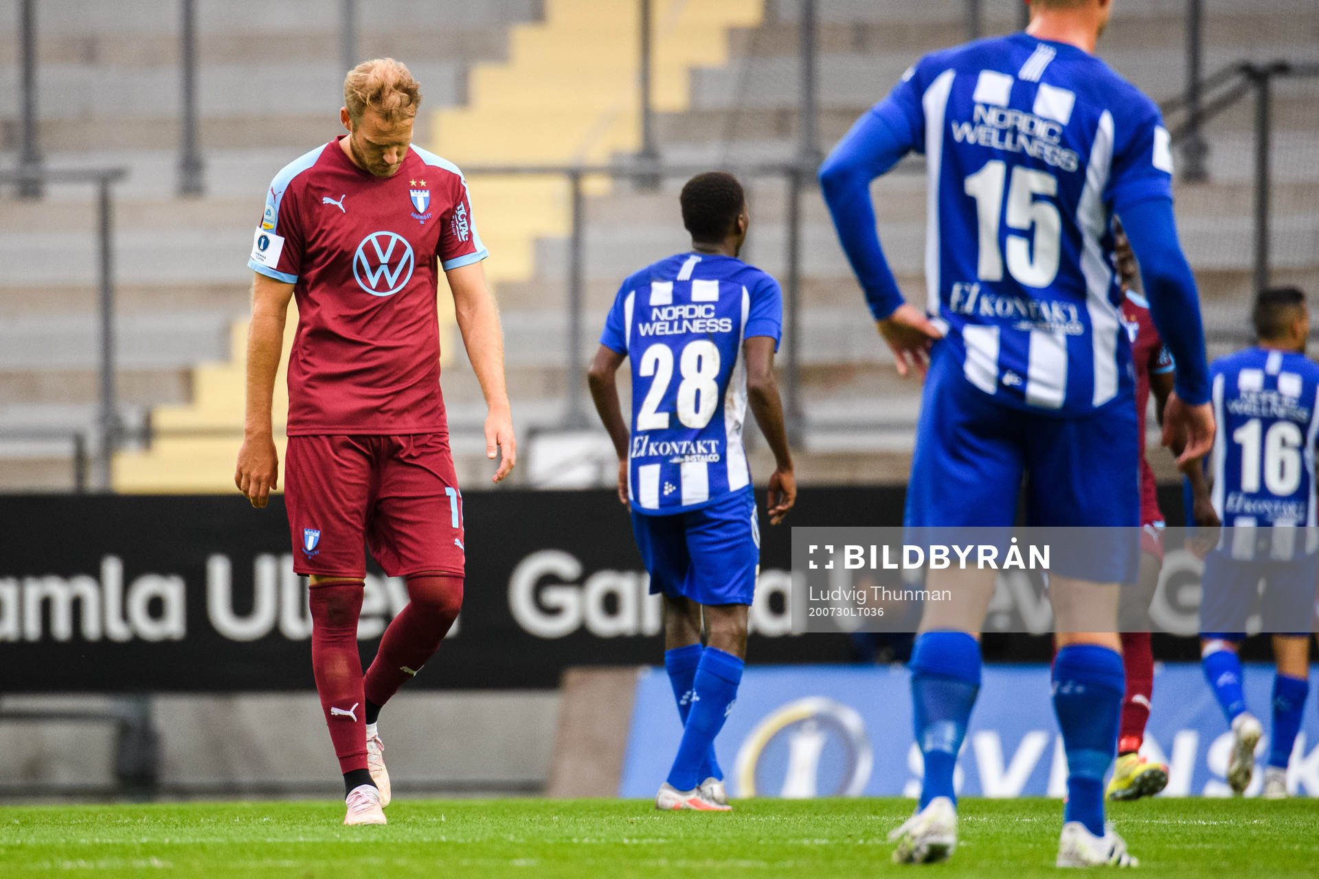 Malmö FFs Ola Toivonen deppar