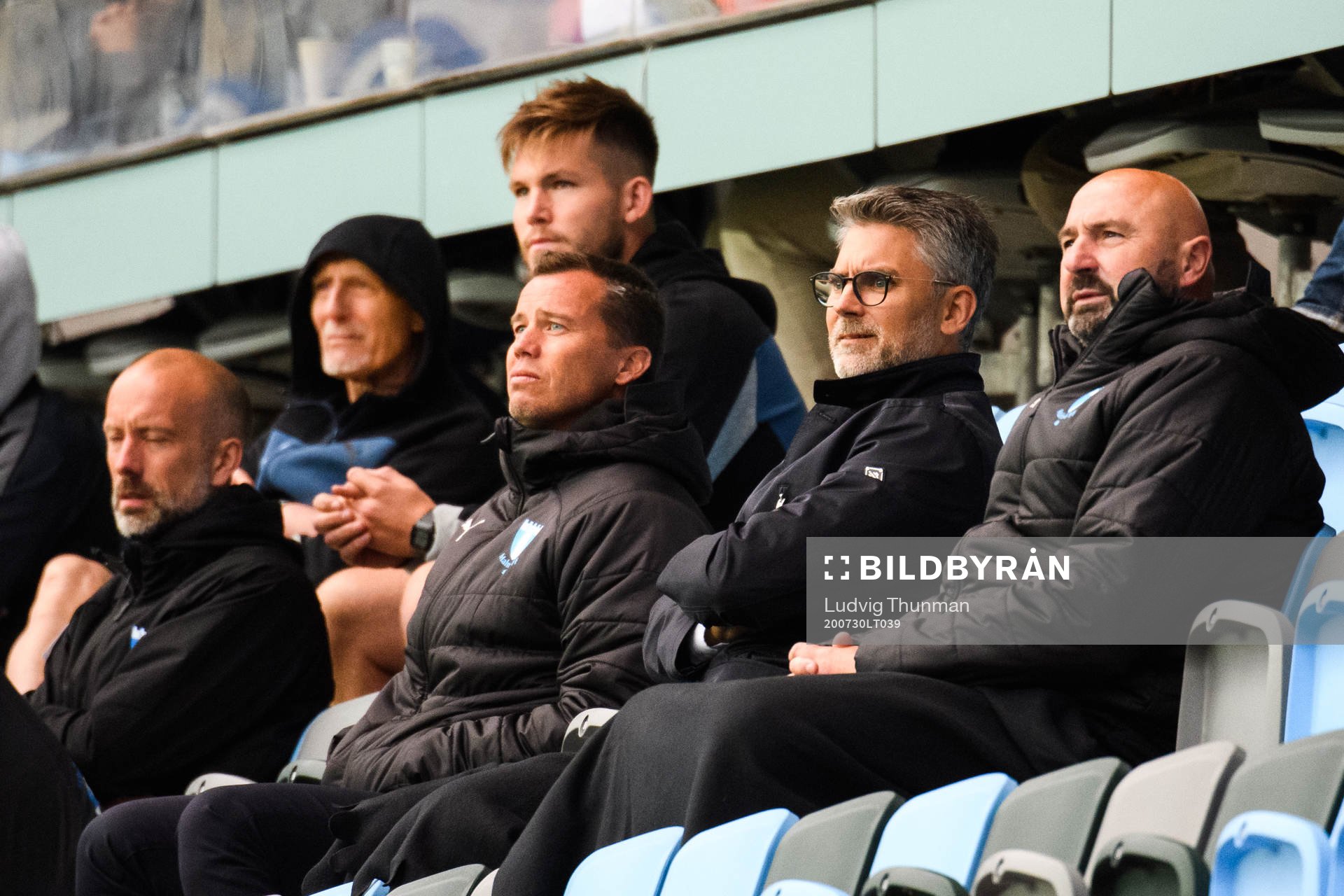 Malmö FFs sportchef Daniel Andersson, VD Niclas Carlnén